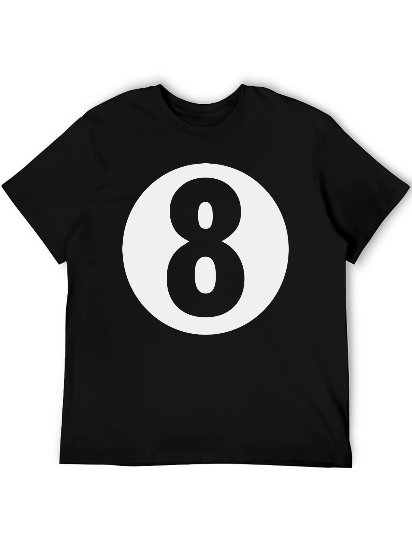 8-Ball Graphic Tee - Classic Design Comfortable Fit