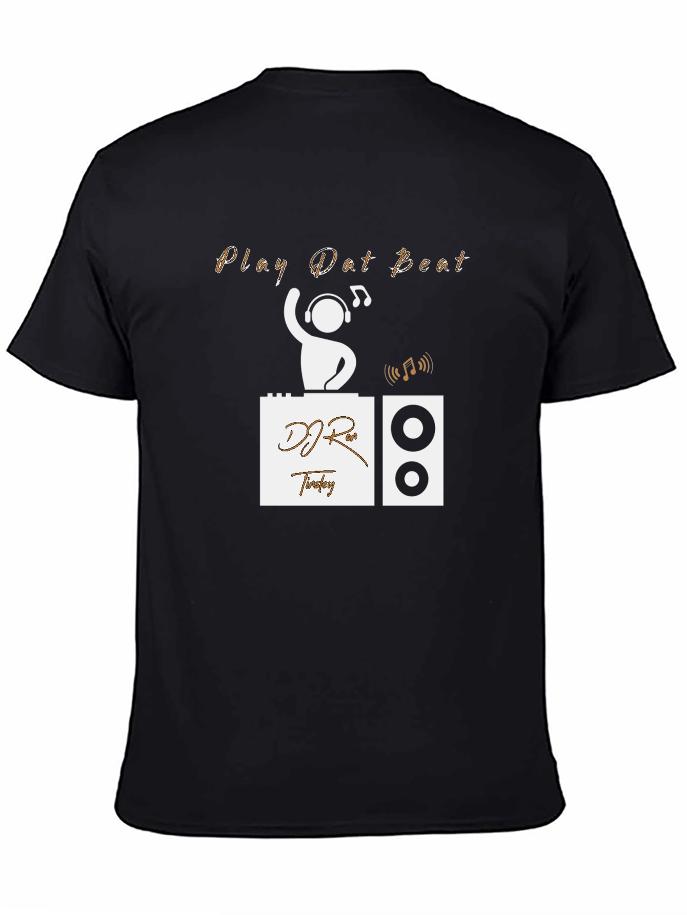 Play Dat Beat DJ Graphic T-Shirt