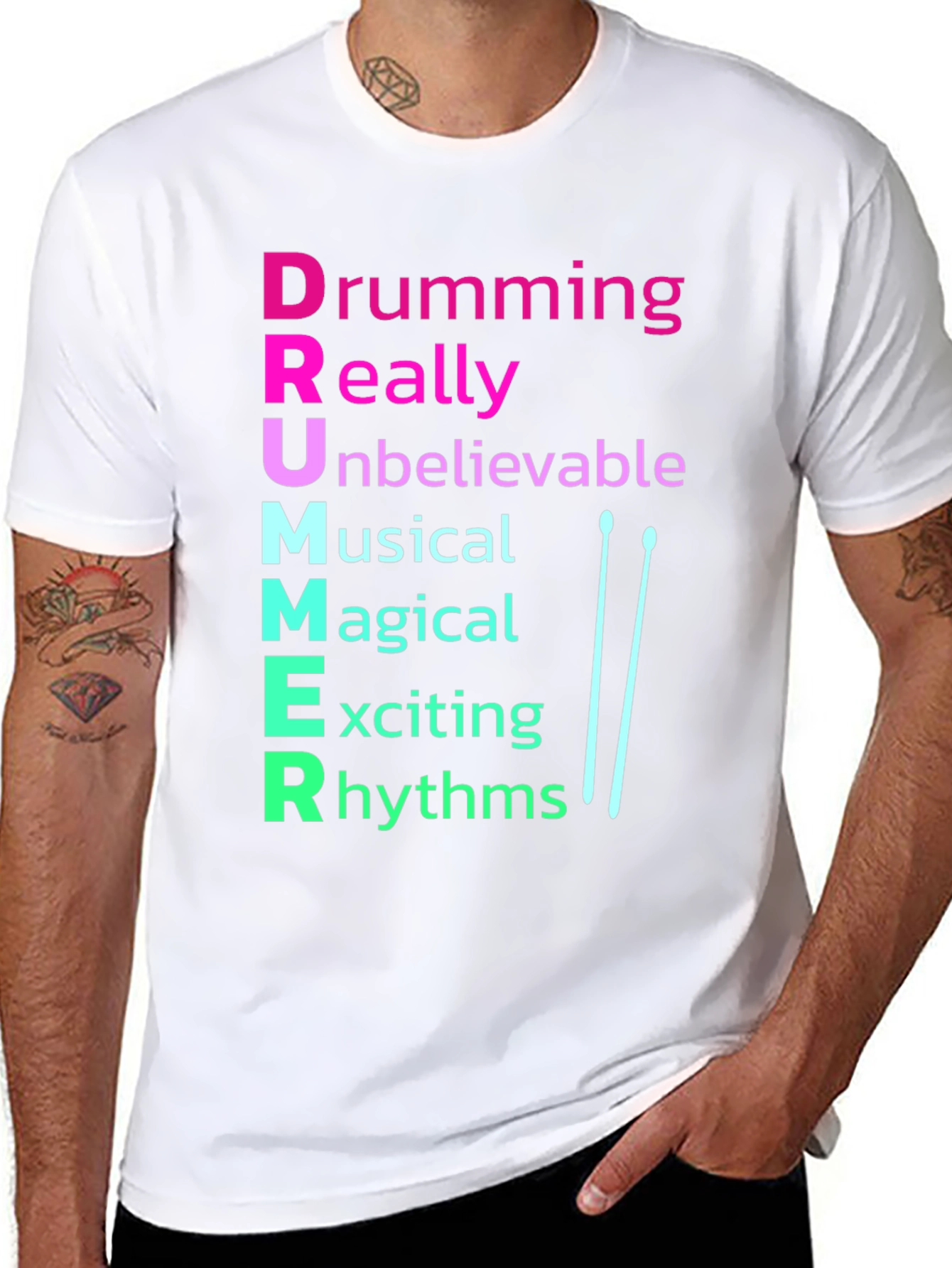 Drummer Definition Graphic T-Shirt