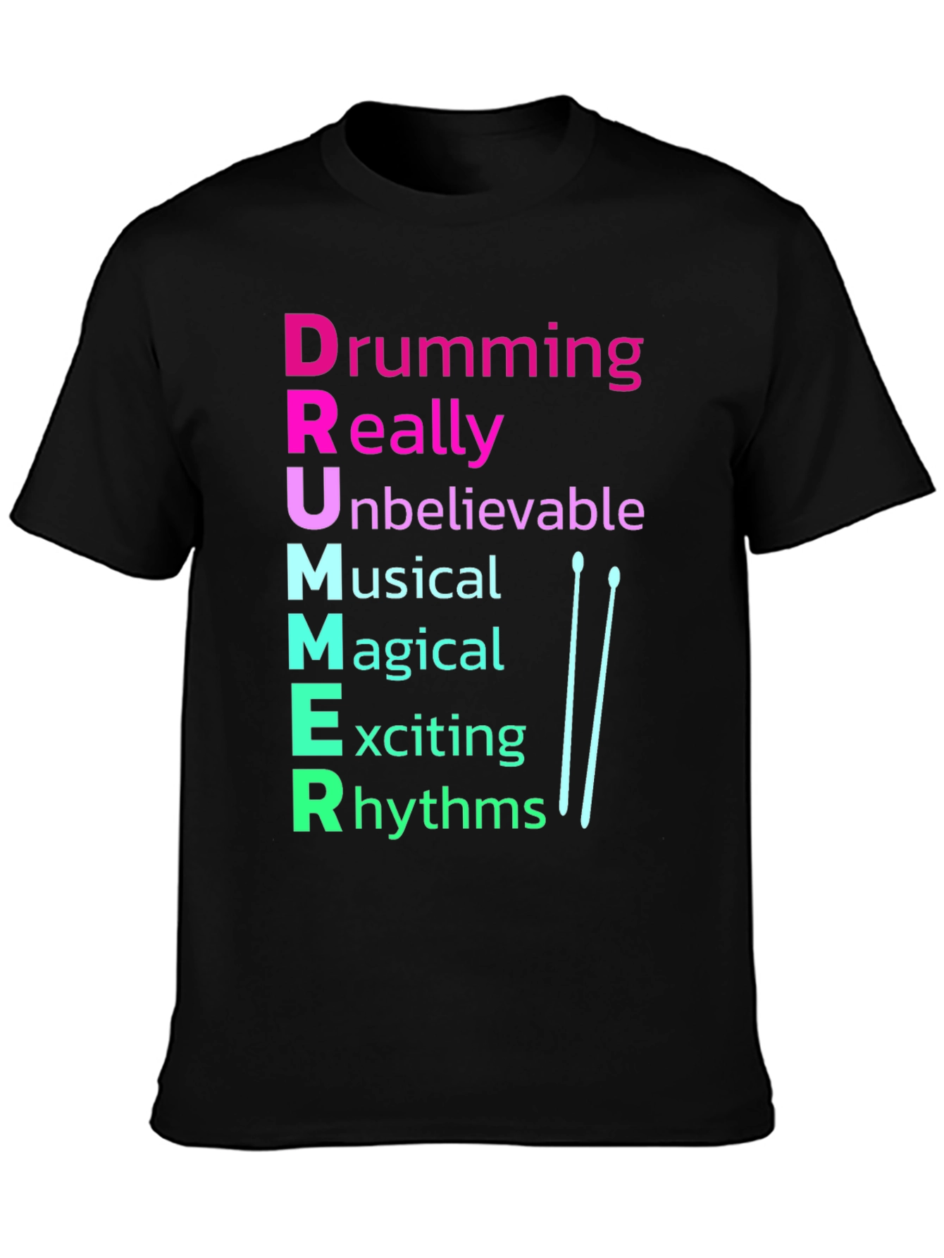 Drummer Definition Graphic T-Shirt