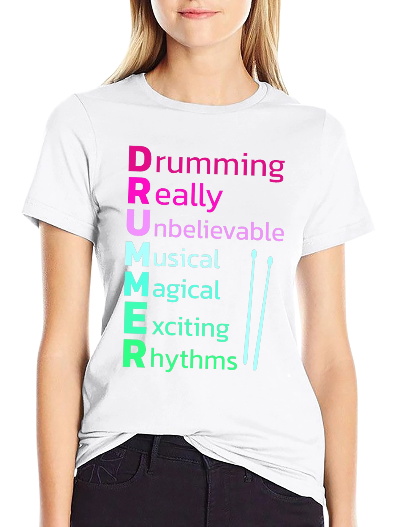 Drummer Definition Graphic T-Shirt
