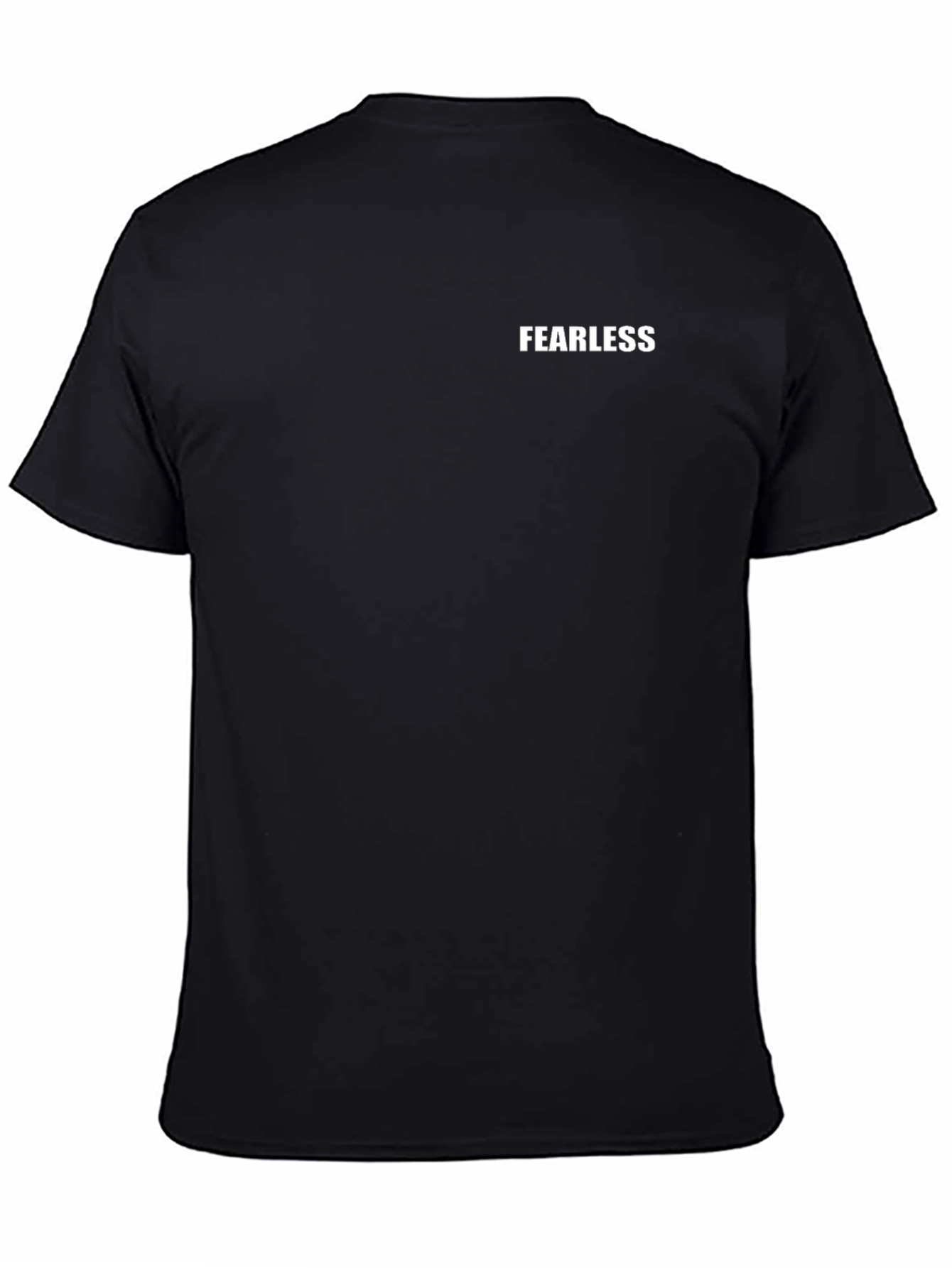 Fearless Black T-Shirt - Classic Comfort