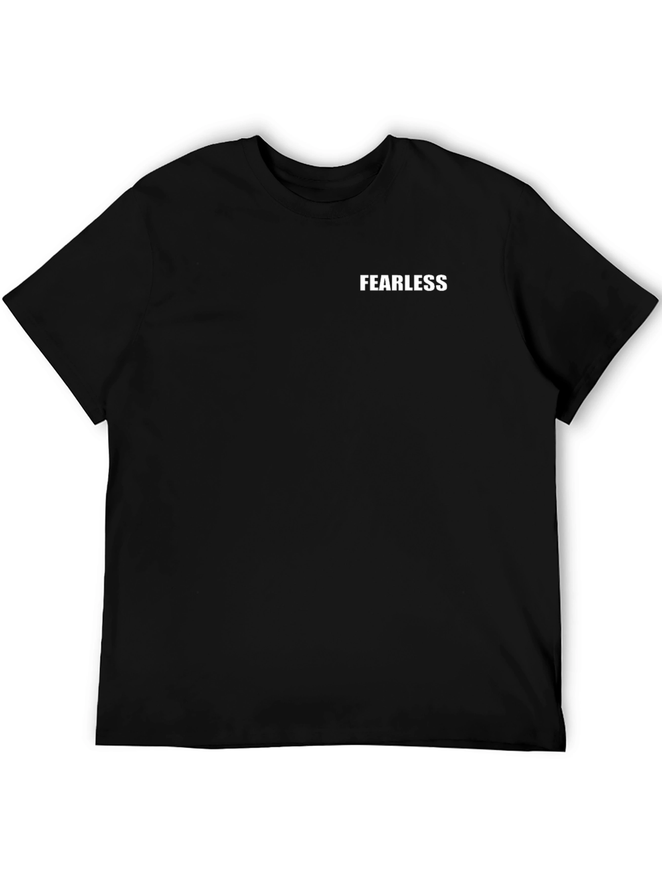 Fearless Black T-Shirt - Classic Comfort