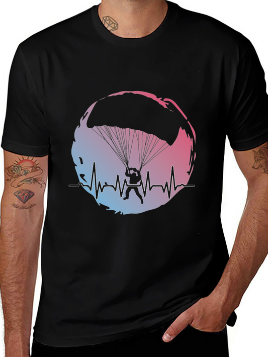 Skydiving Heartbeat T-Shirt