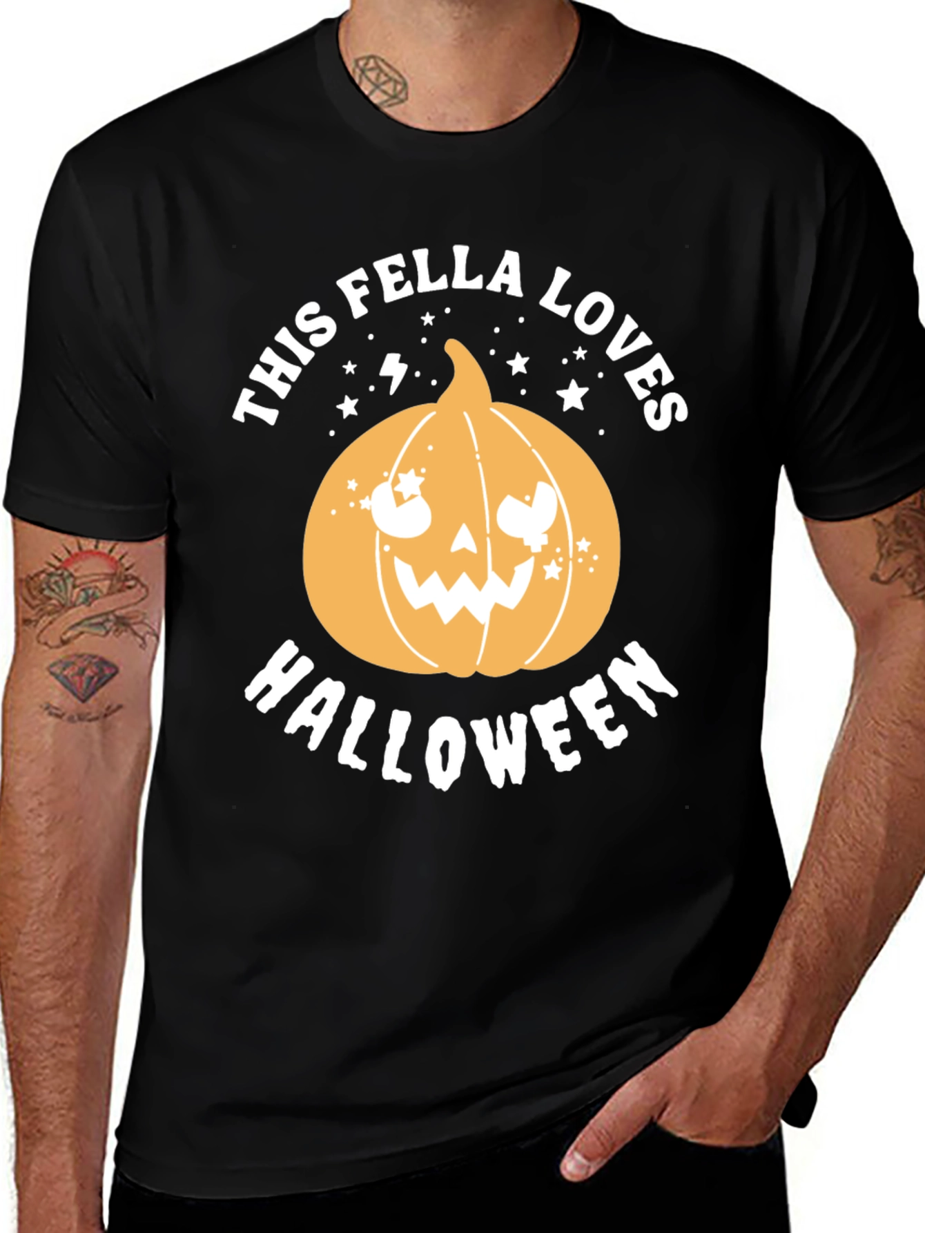 Halloween Fella Pumpkin T-Shirt