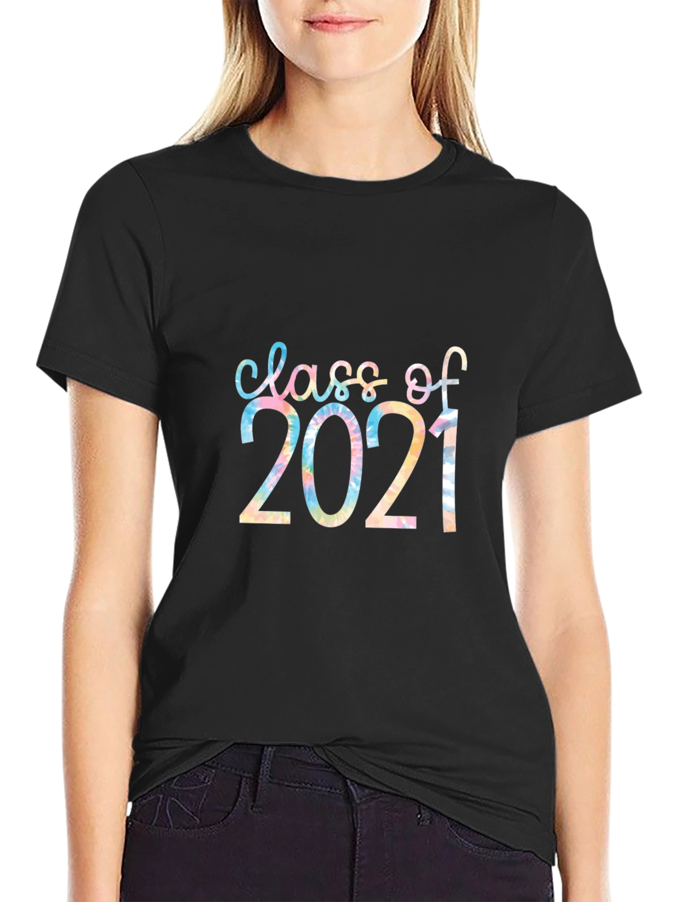 Class of 2021 Tie-Dye Graphic Tee
