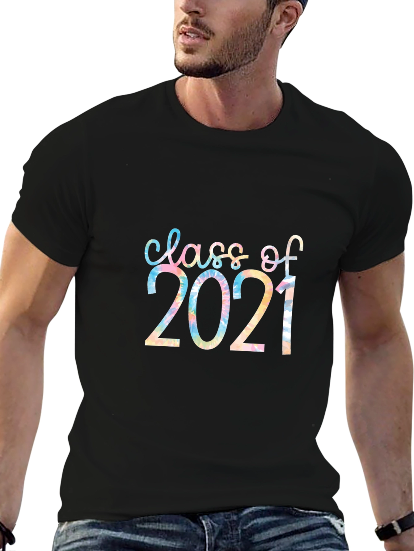 Class of 2021 Tie-Dye Graphic Tee