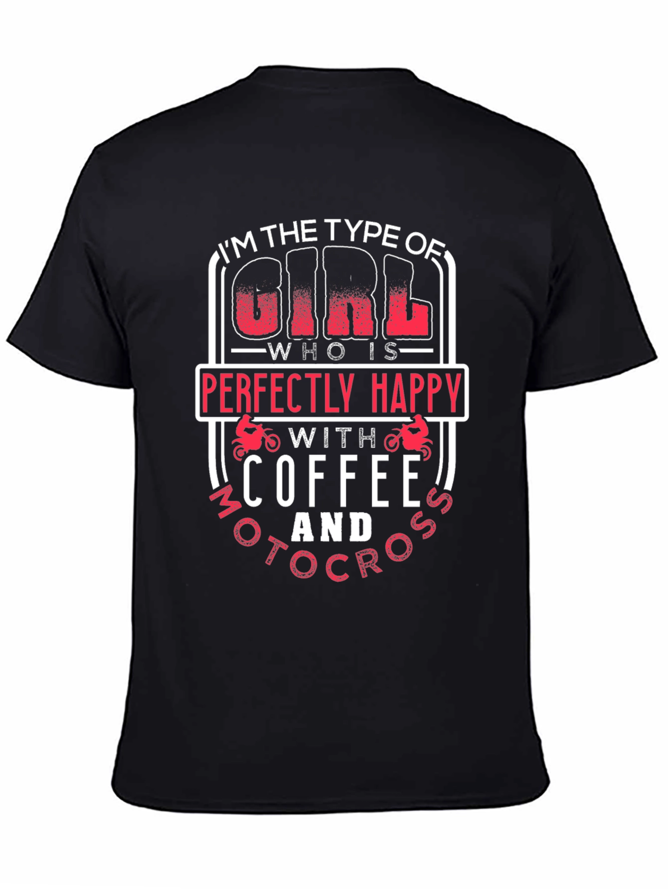 Coffee and Motocross Girls T-Shirt