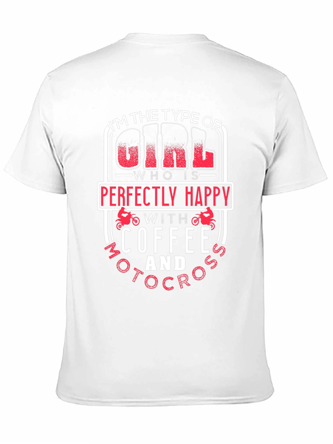 Coffee and Motocross Girls T-Shirt