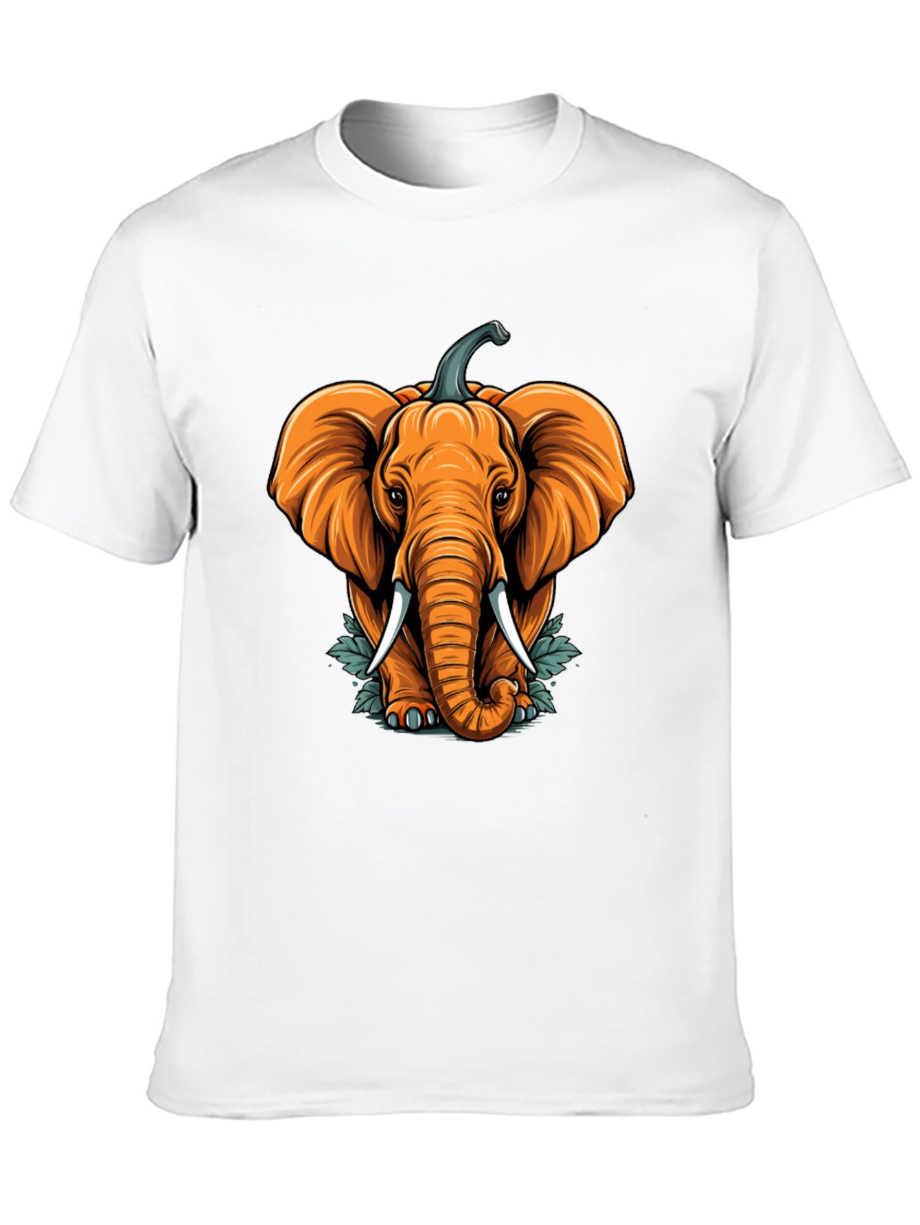 Elephant Pumpkin Halloween T-Shirt