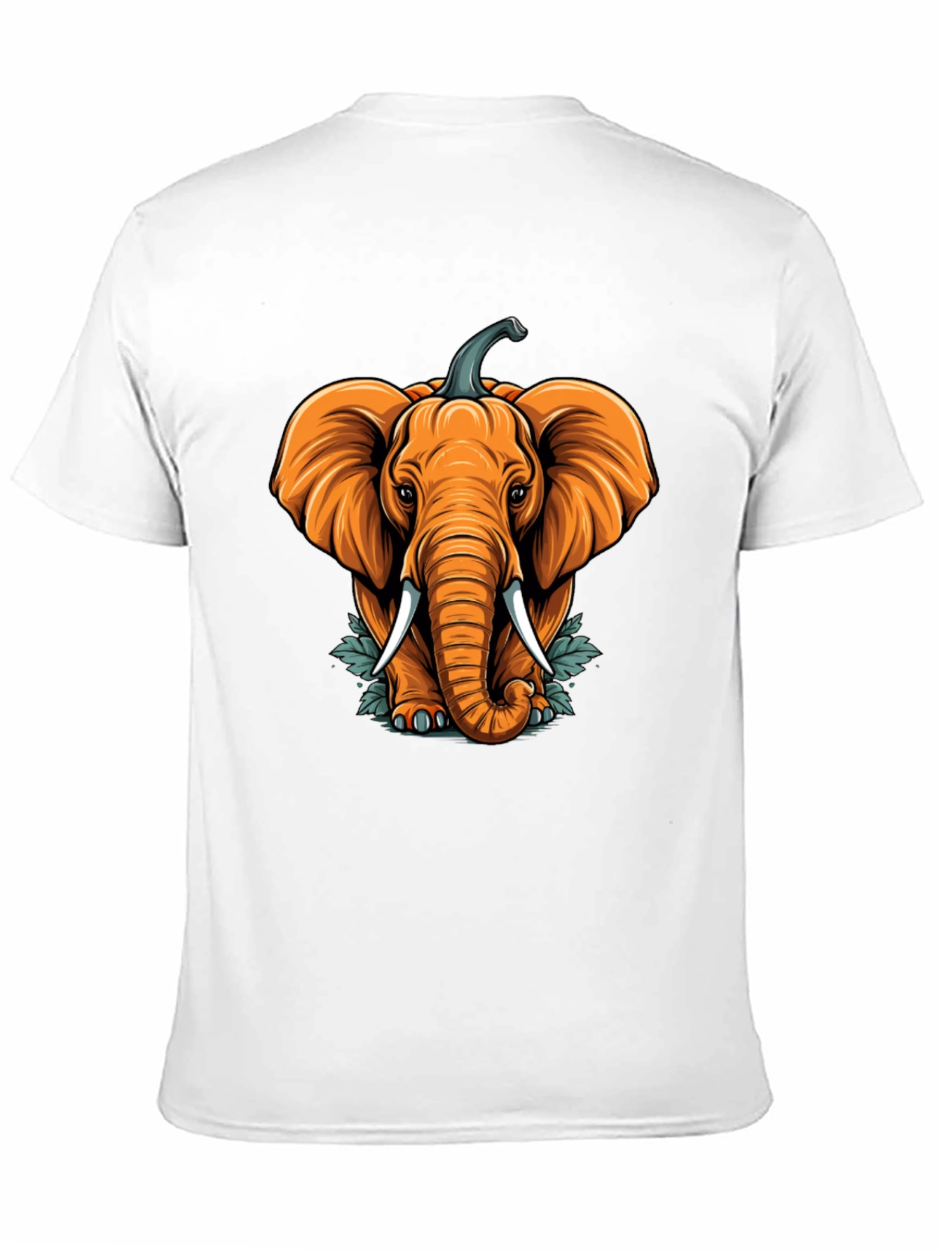 Elephant Pumpkin Halloween T-Shirt