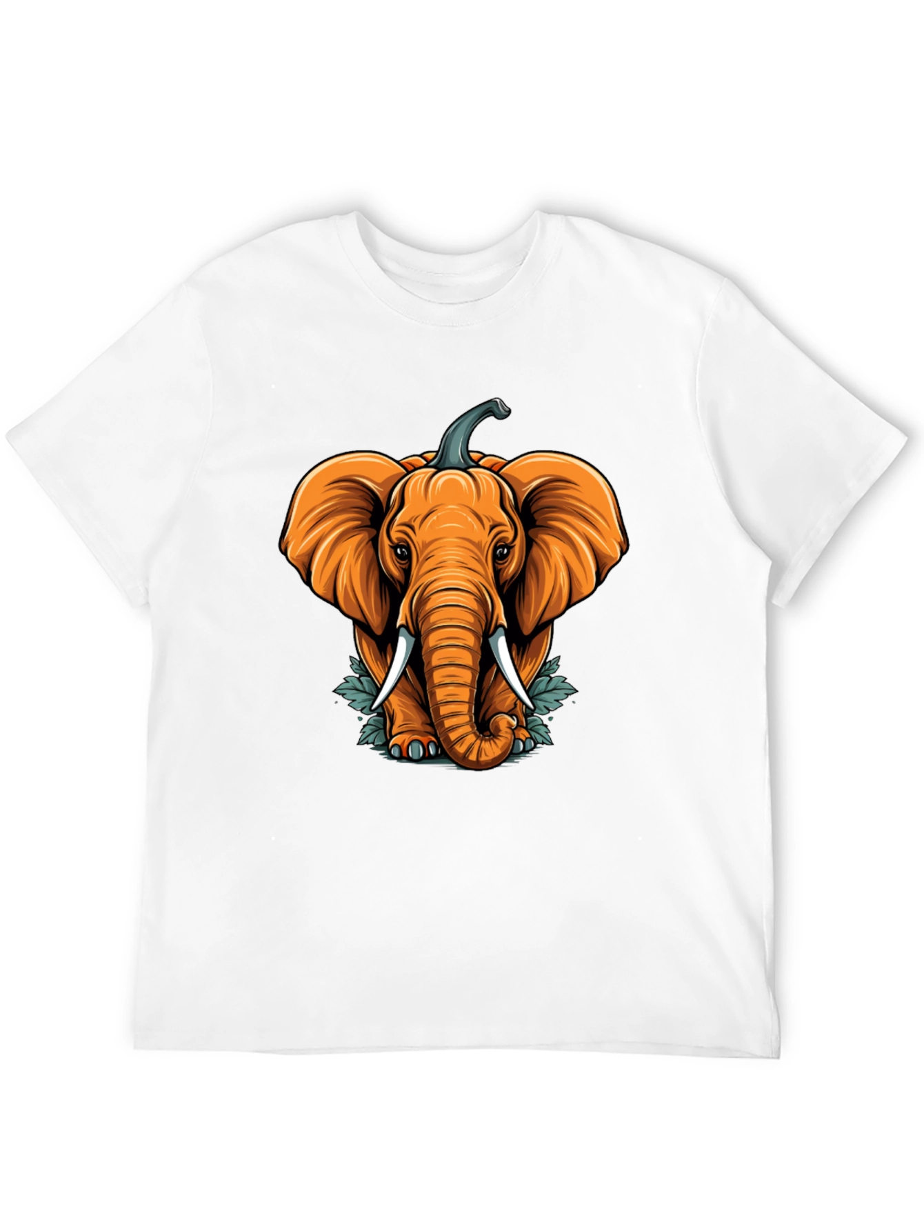 Elephant Pumpkin Halloween T-Shirt
