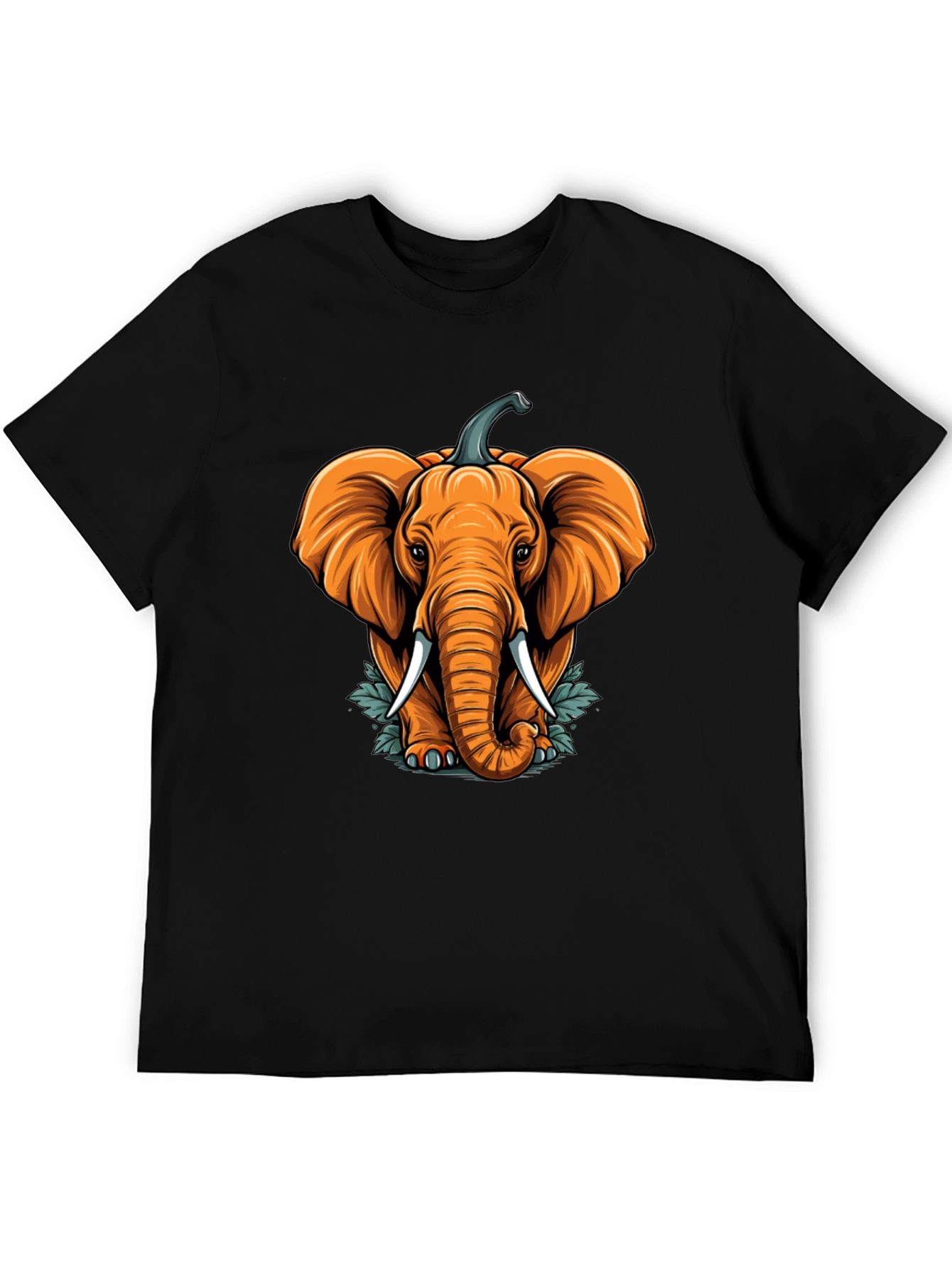 Elephant Pumpkin Halloween T-Shirt