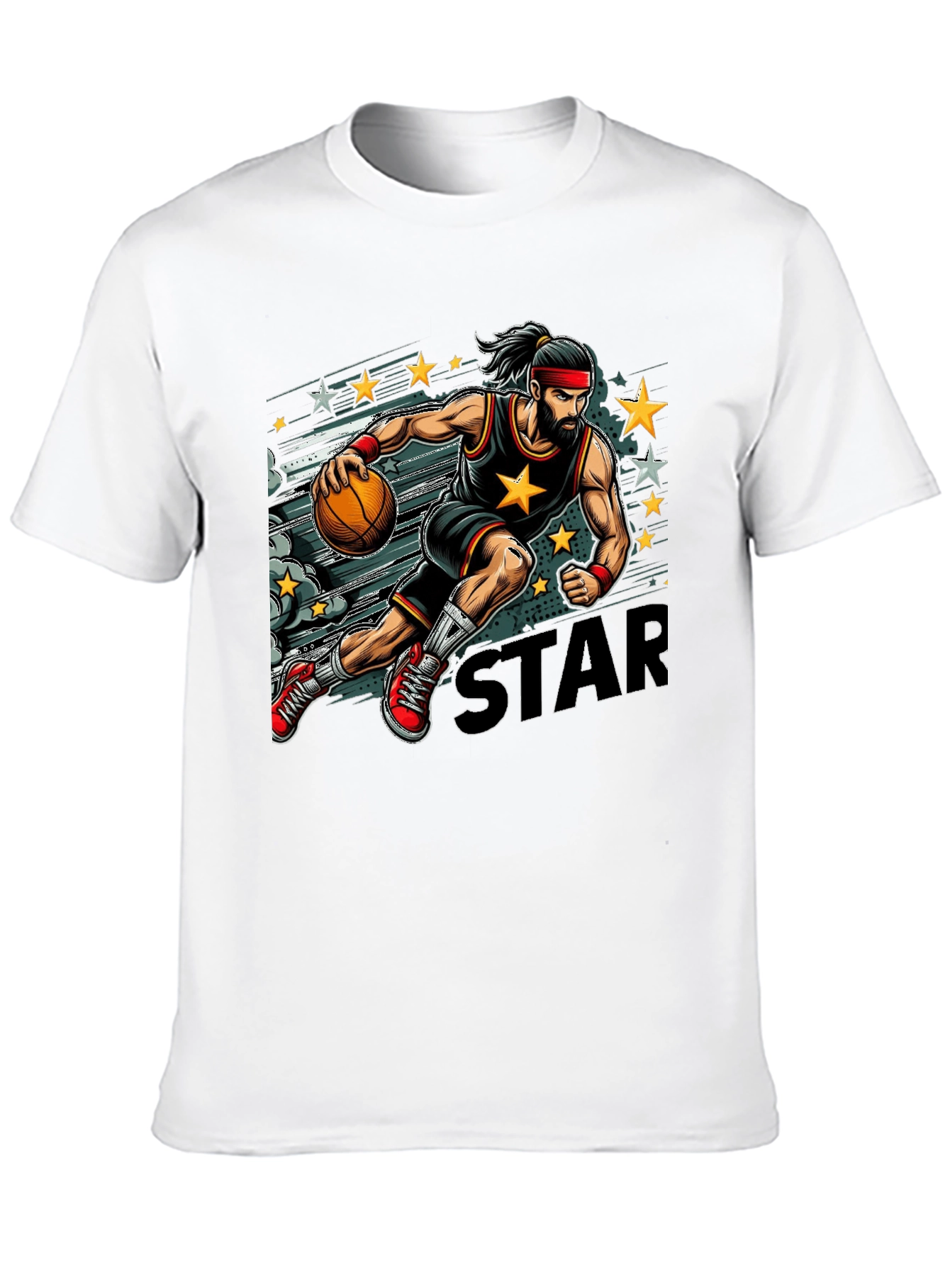 Basketball Star Graphic Tee