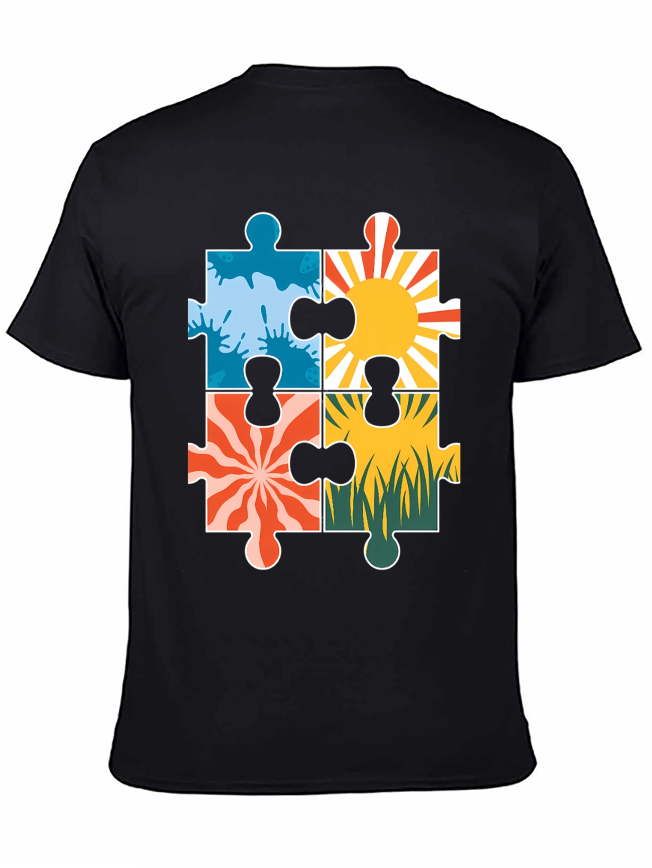 Autism Awareness Puzzle Piece T-Shirt