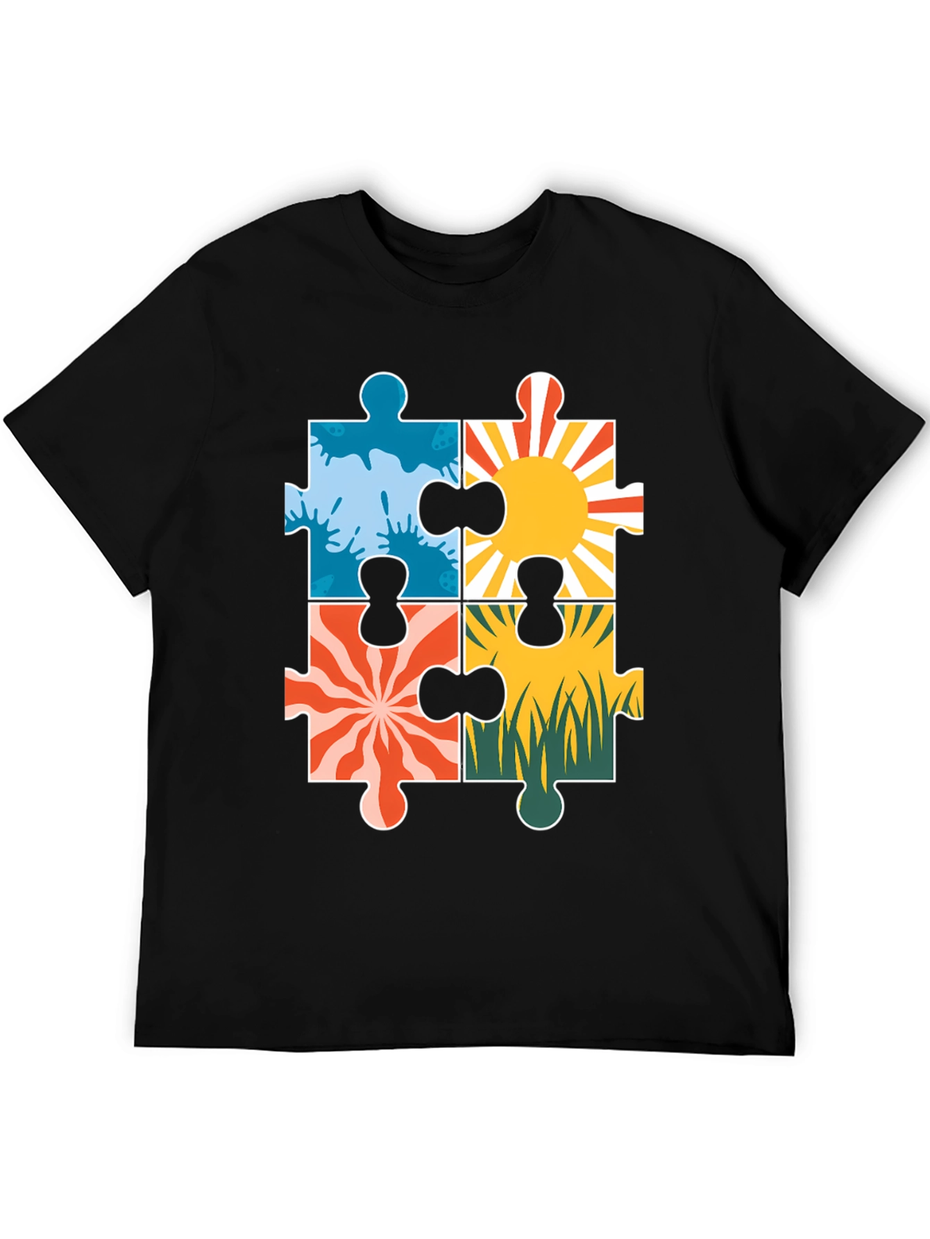 Autism Awareness Puzzle Piece T-Shirt