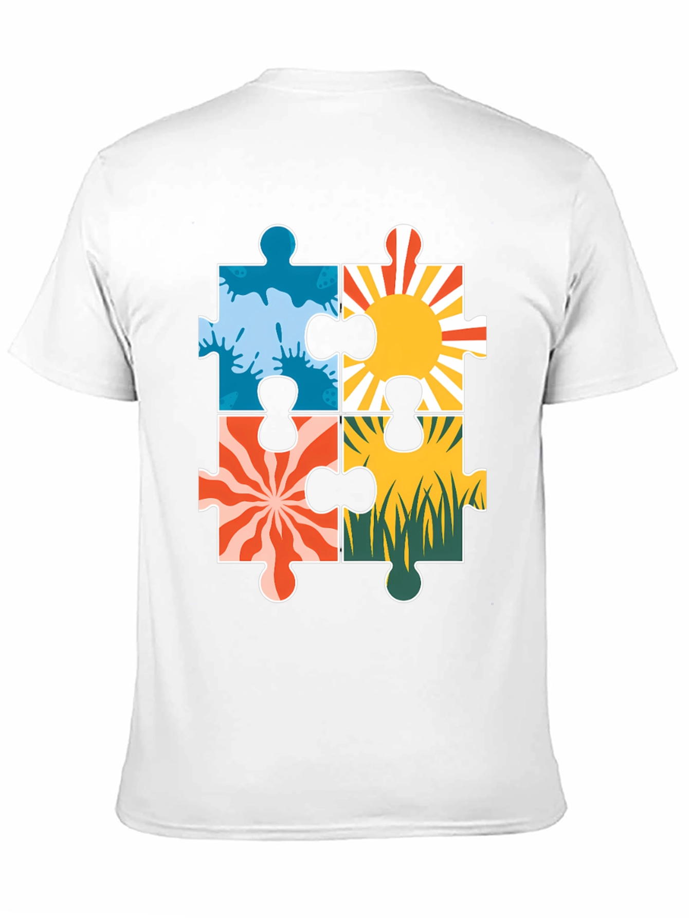 Autism Awareness Puzzle Piece T-Shirt