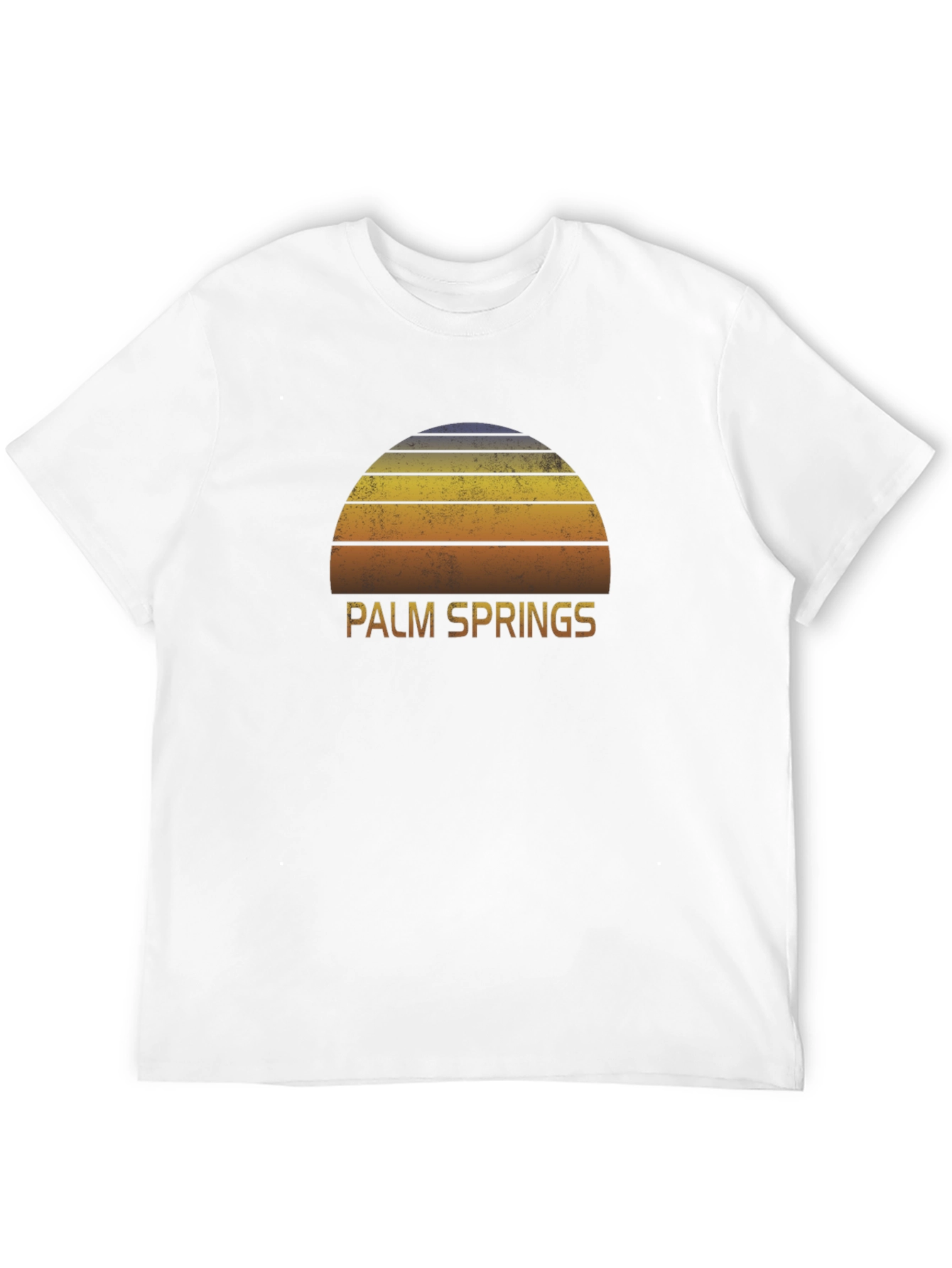 Palm Springs Retro Sunset Graphic Tee