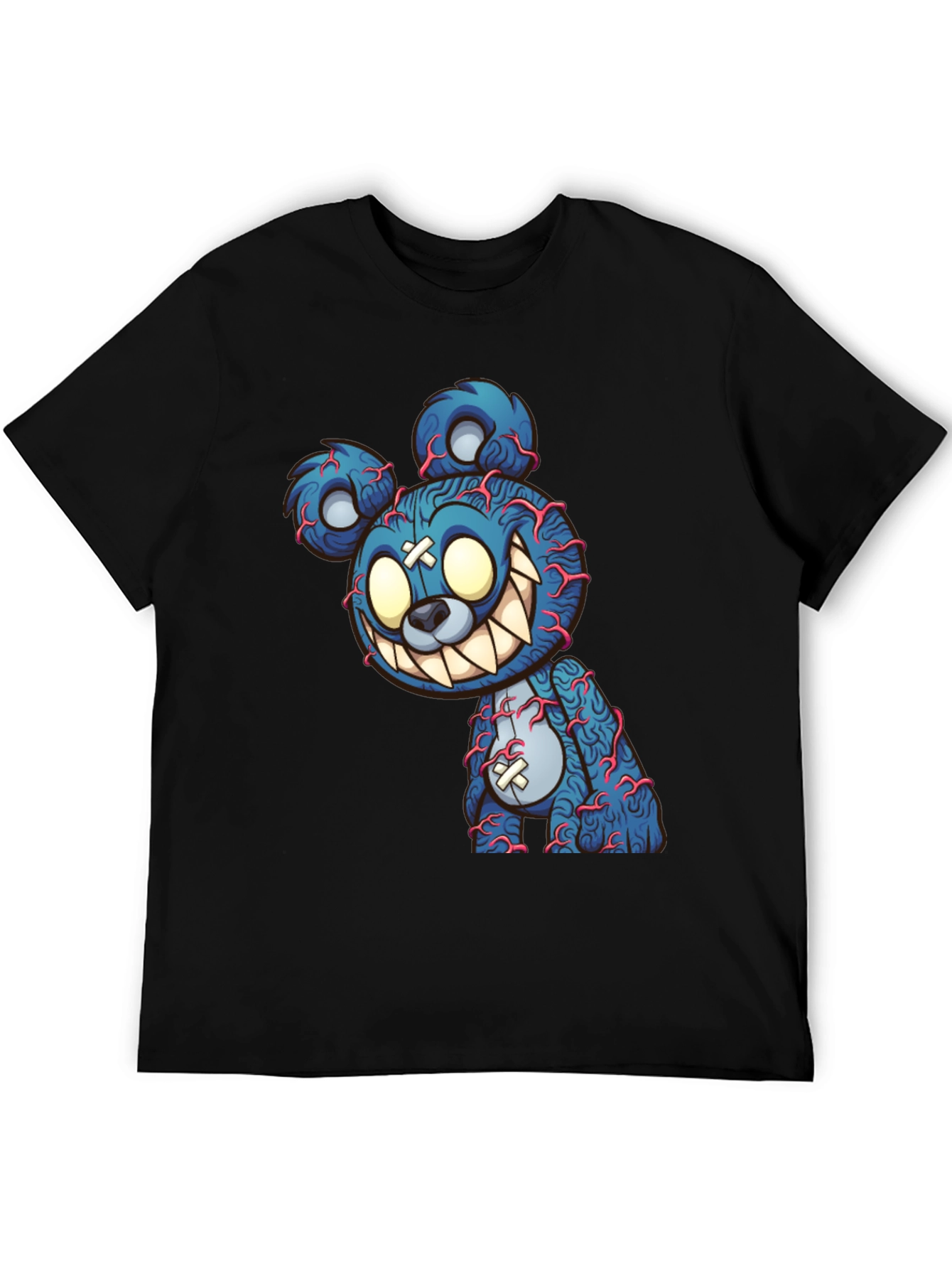 Creepy Cartoon Bear Graphic Tee