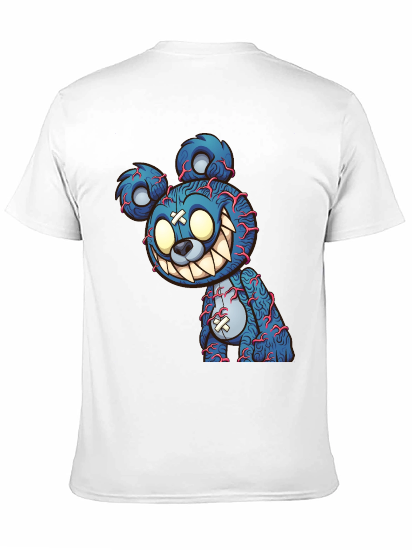 Creepy Cartoon Bear Graphic Tee