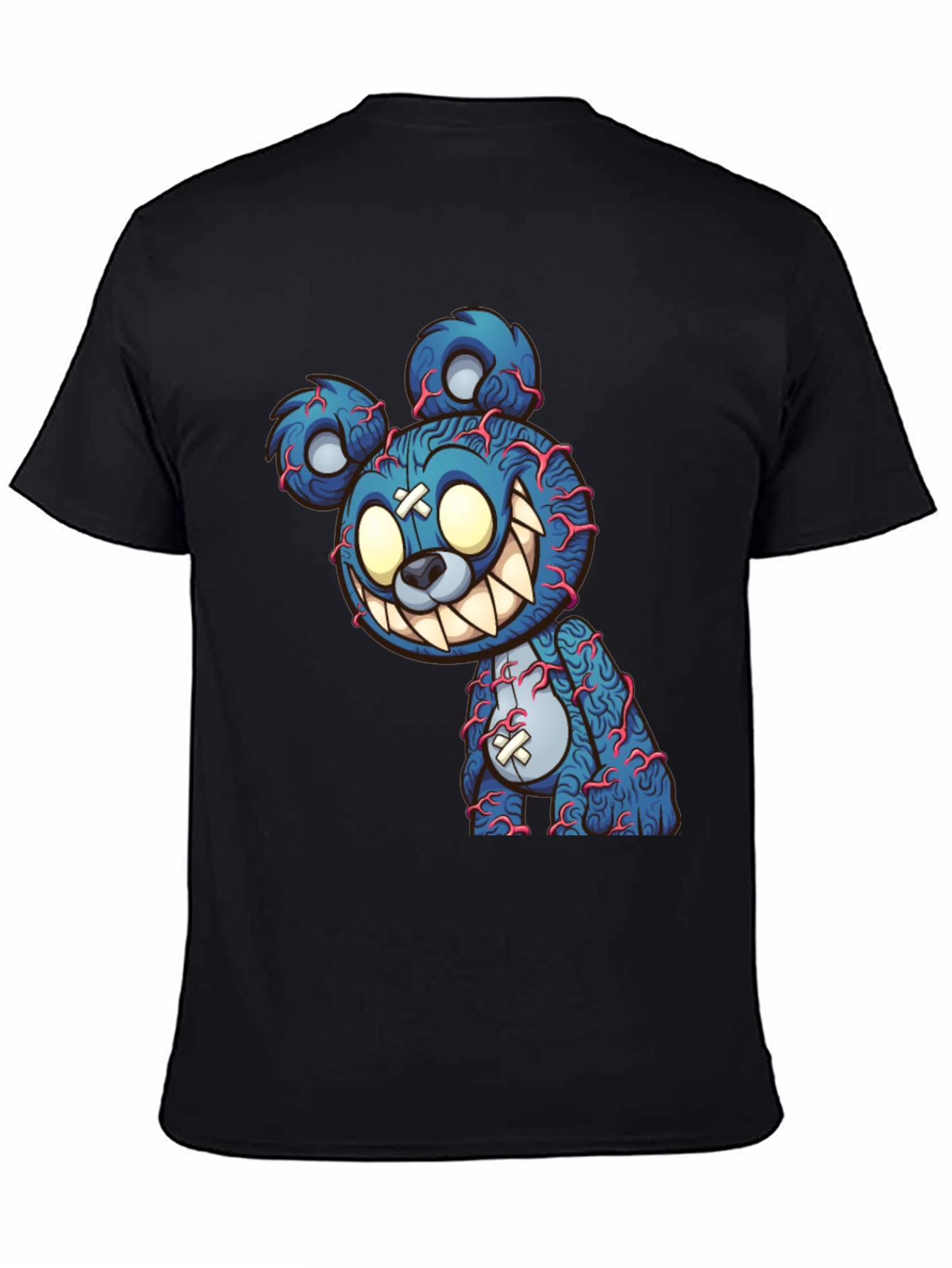 Creepy Cartoon Bear Graphic Tee