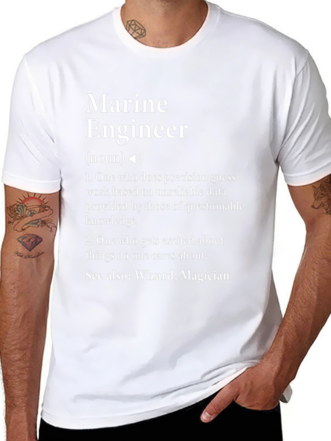 Marine Engineer Definition T-Shirt