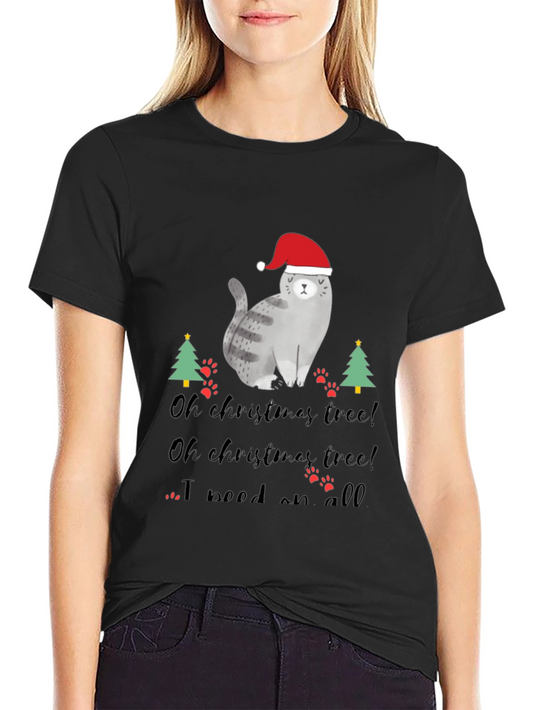 Christmas Cat T-Shirt