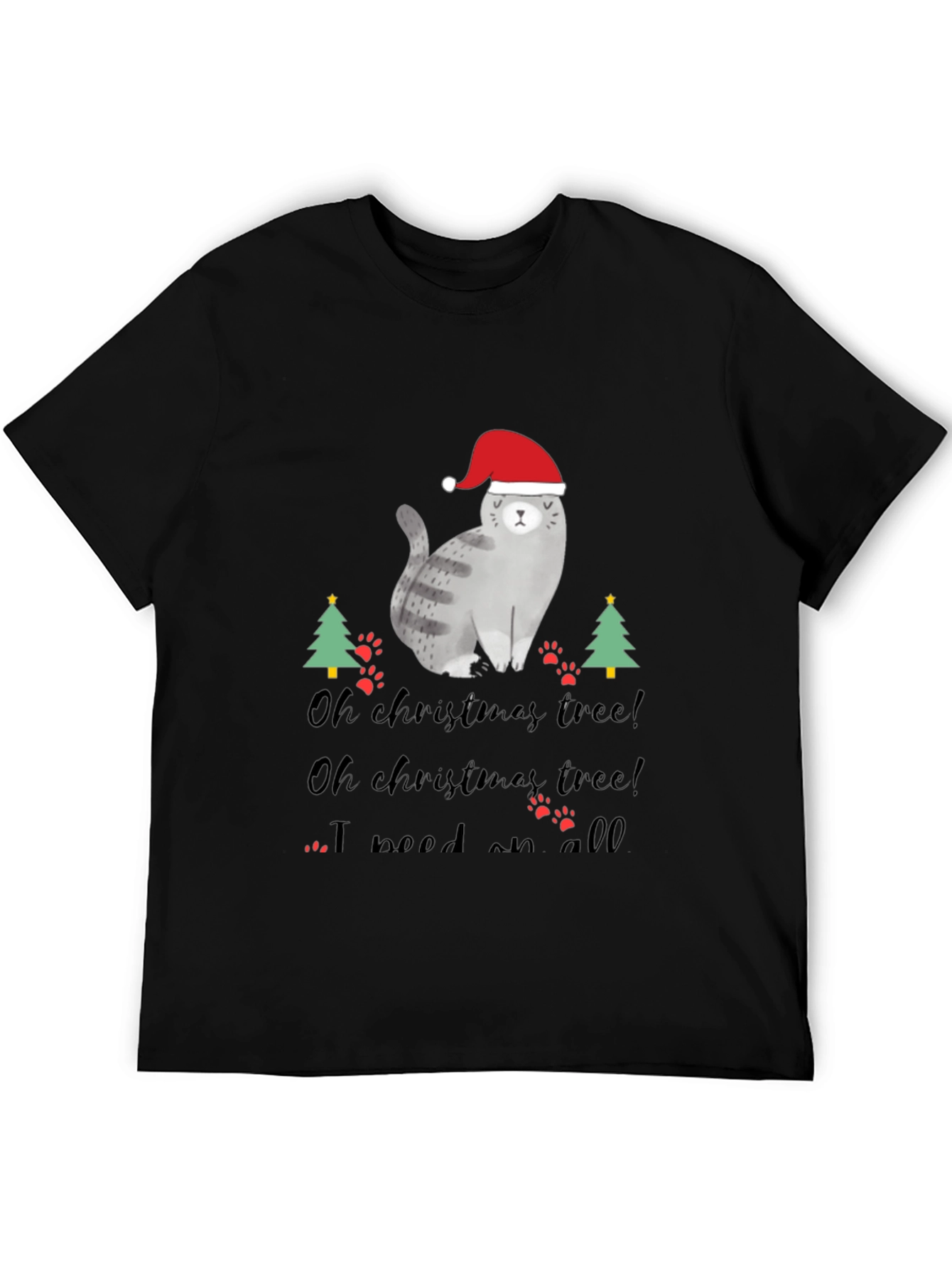 Christmas Cat T-Shirt