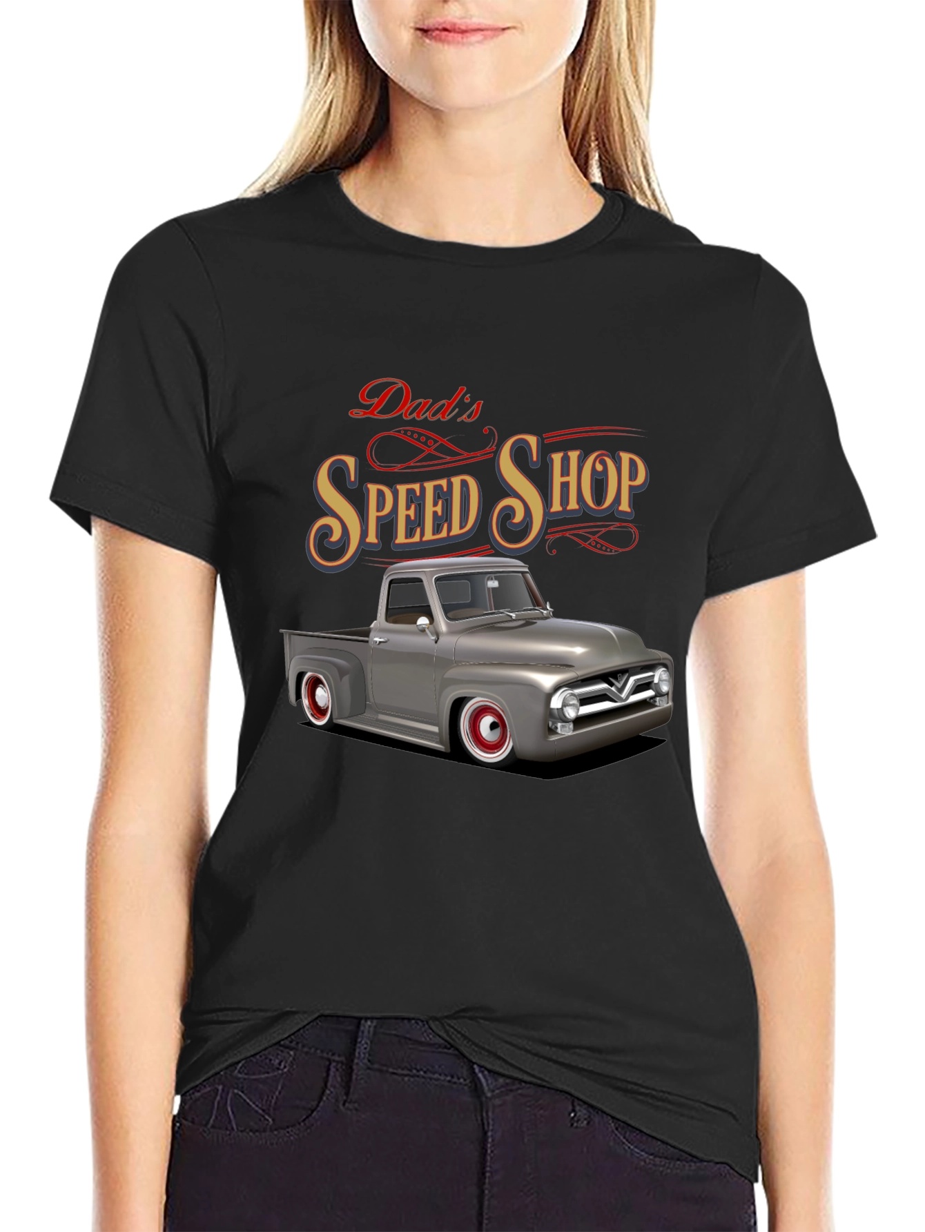 Dads Speed Shop Truck Tee
