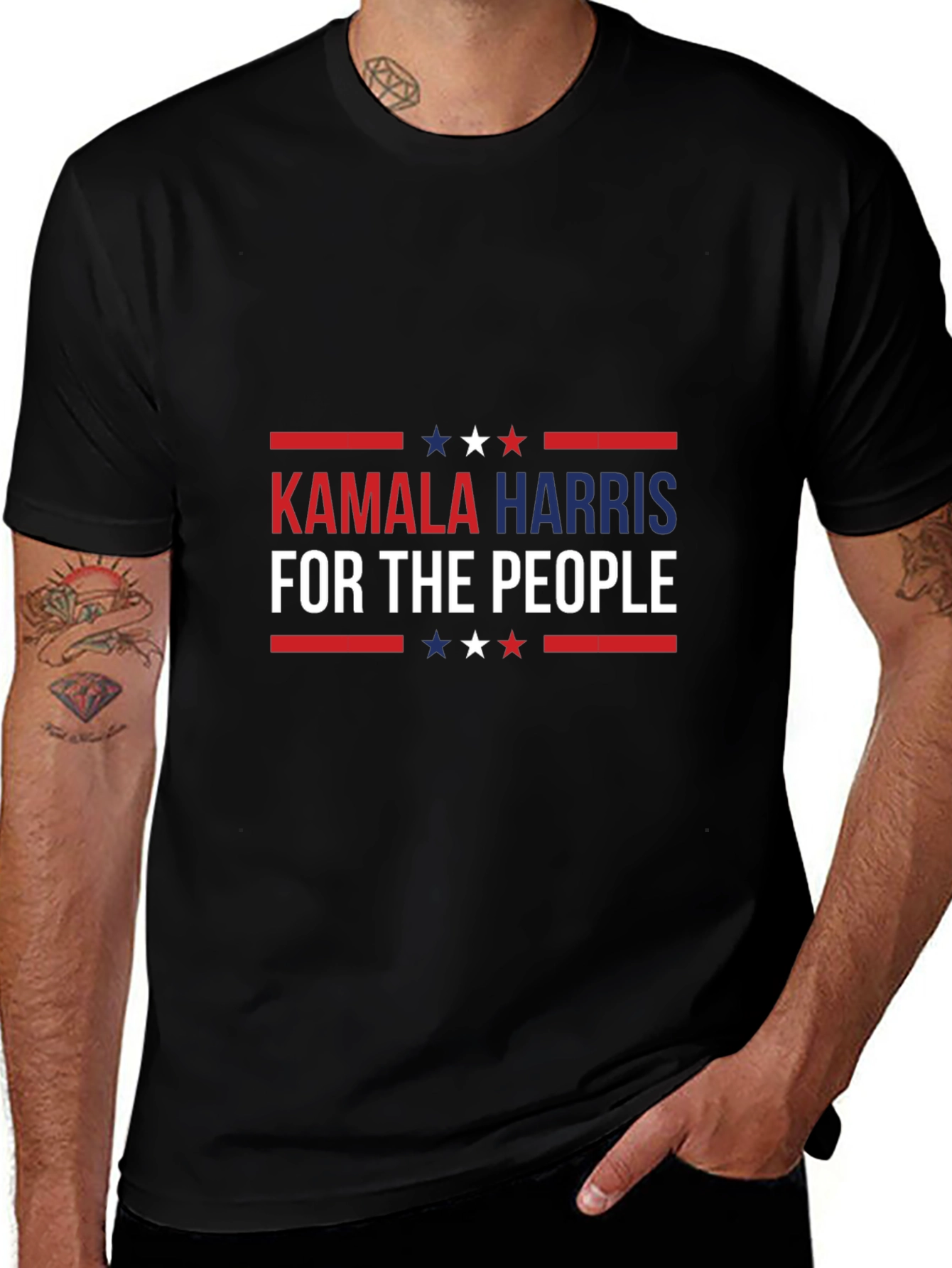 Kamala Harris For The People Graphic T-Shirt