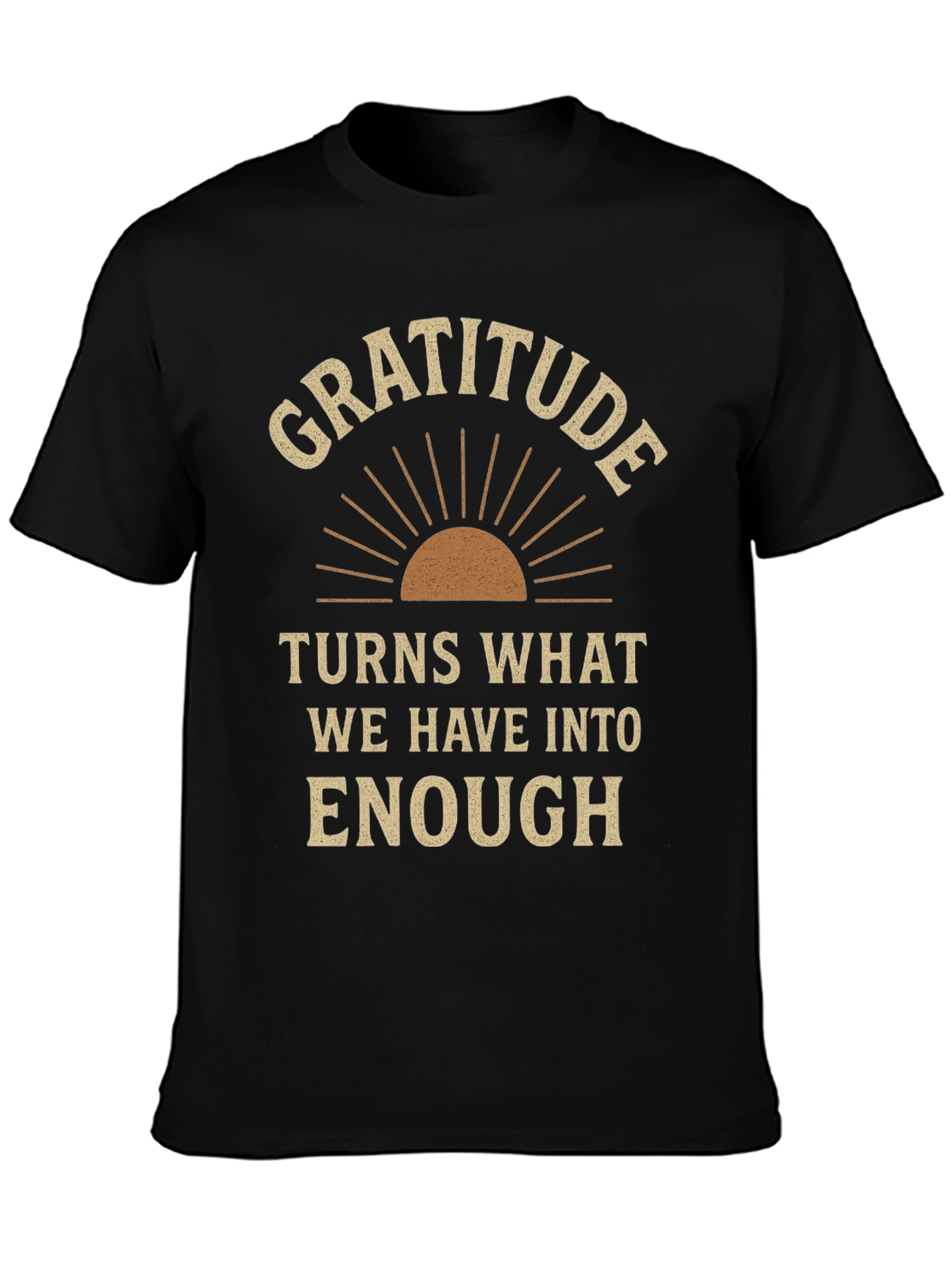 Gratitude Graphic Tee - Motivational T-Shirt