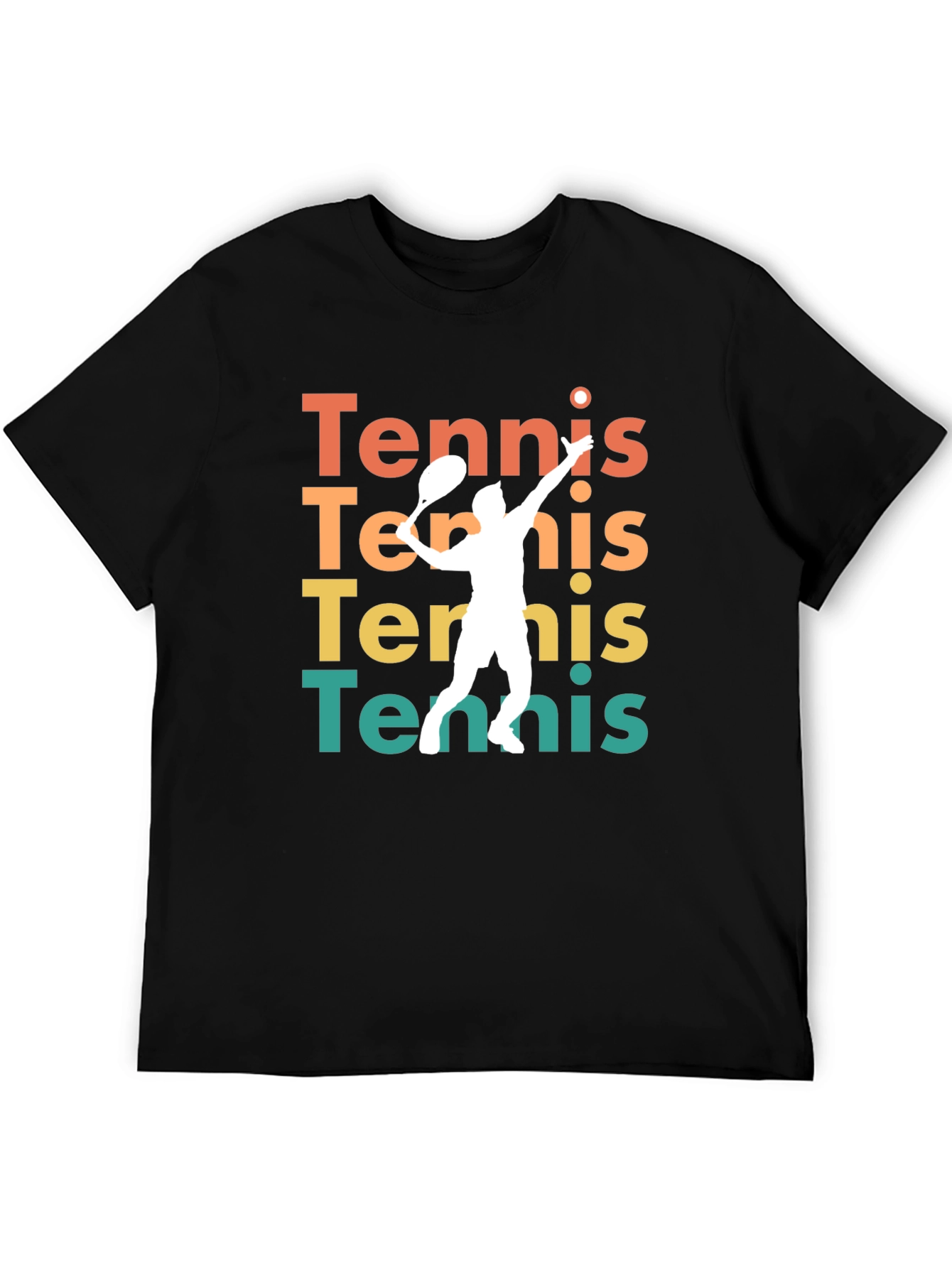 Tennis Player Graphic Tee - Stylish Activewear