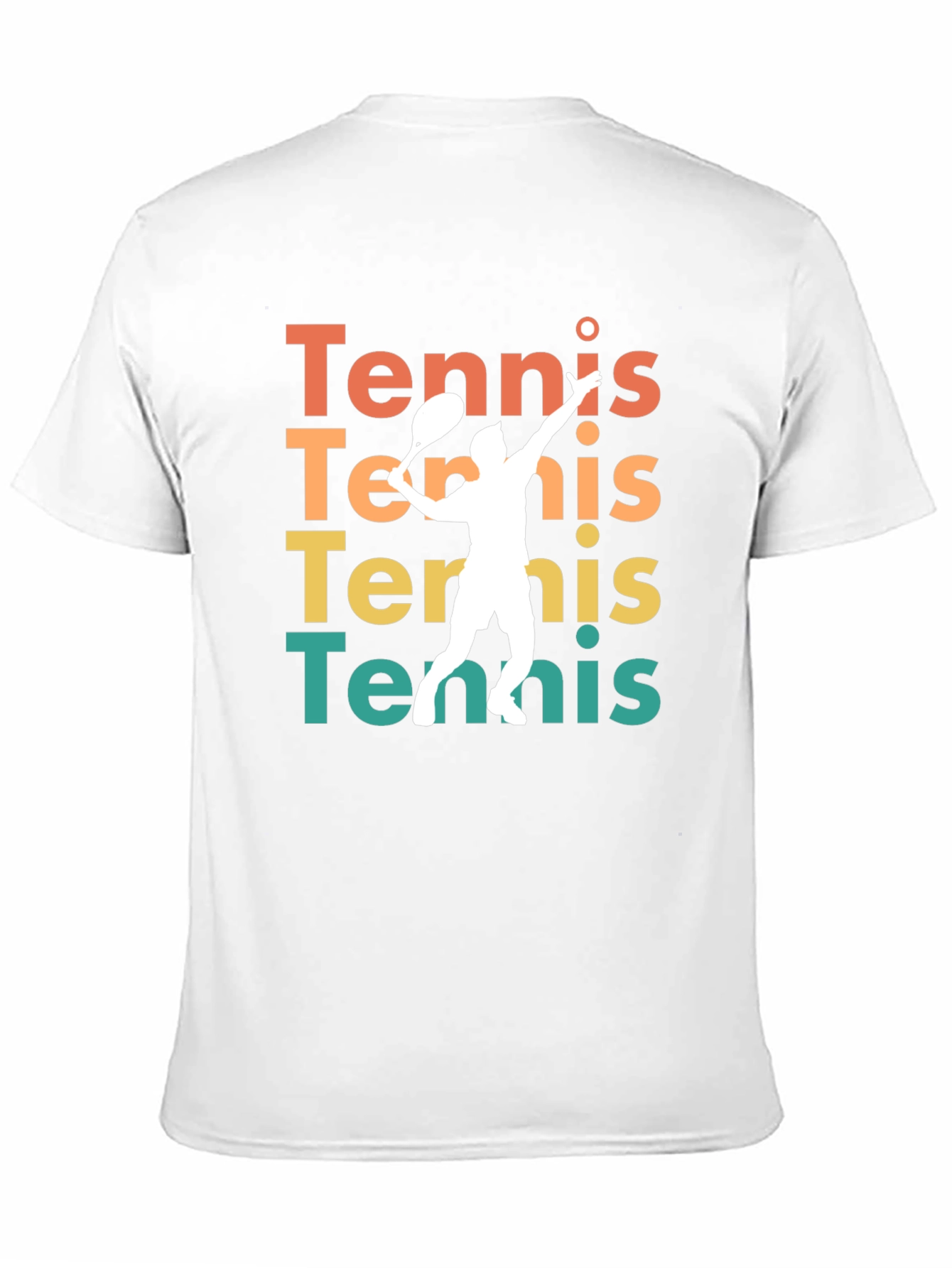 Tennis Player Graphic Tee - Stylish Activewear
