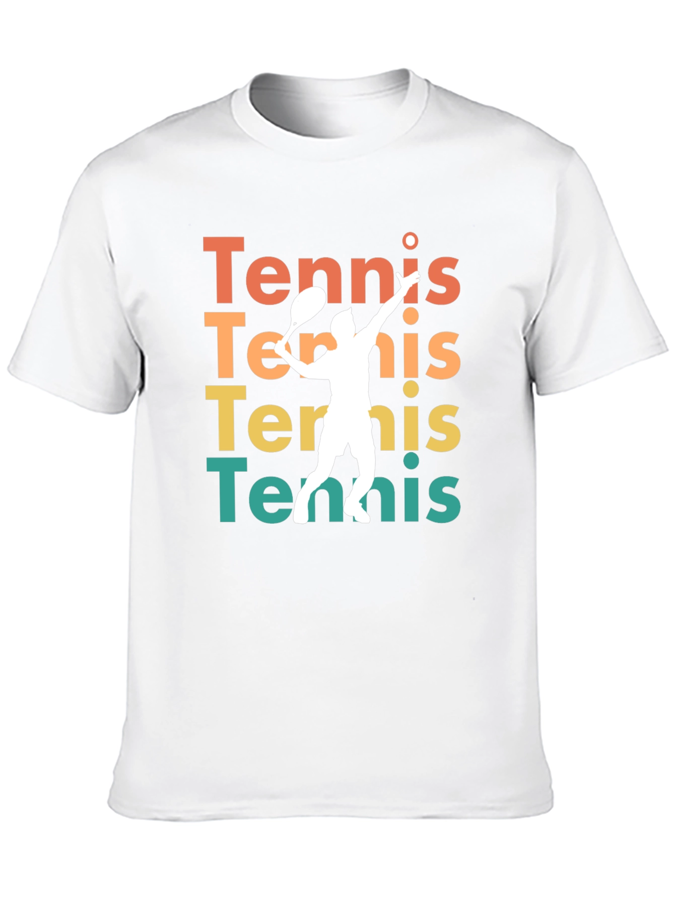 Tennis Player Graphic Tee - Stylish Activewear