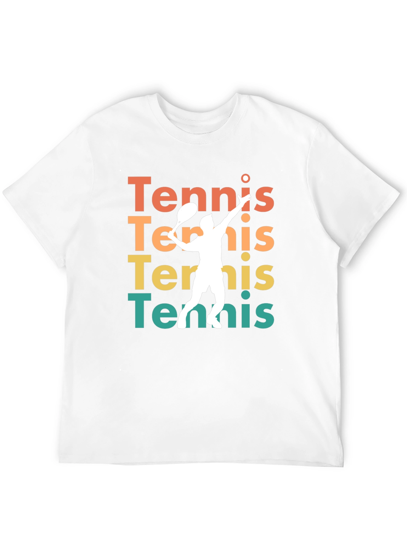 Tennis Player Graphic Tee - Stylish Activewear