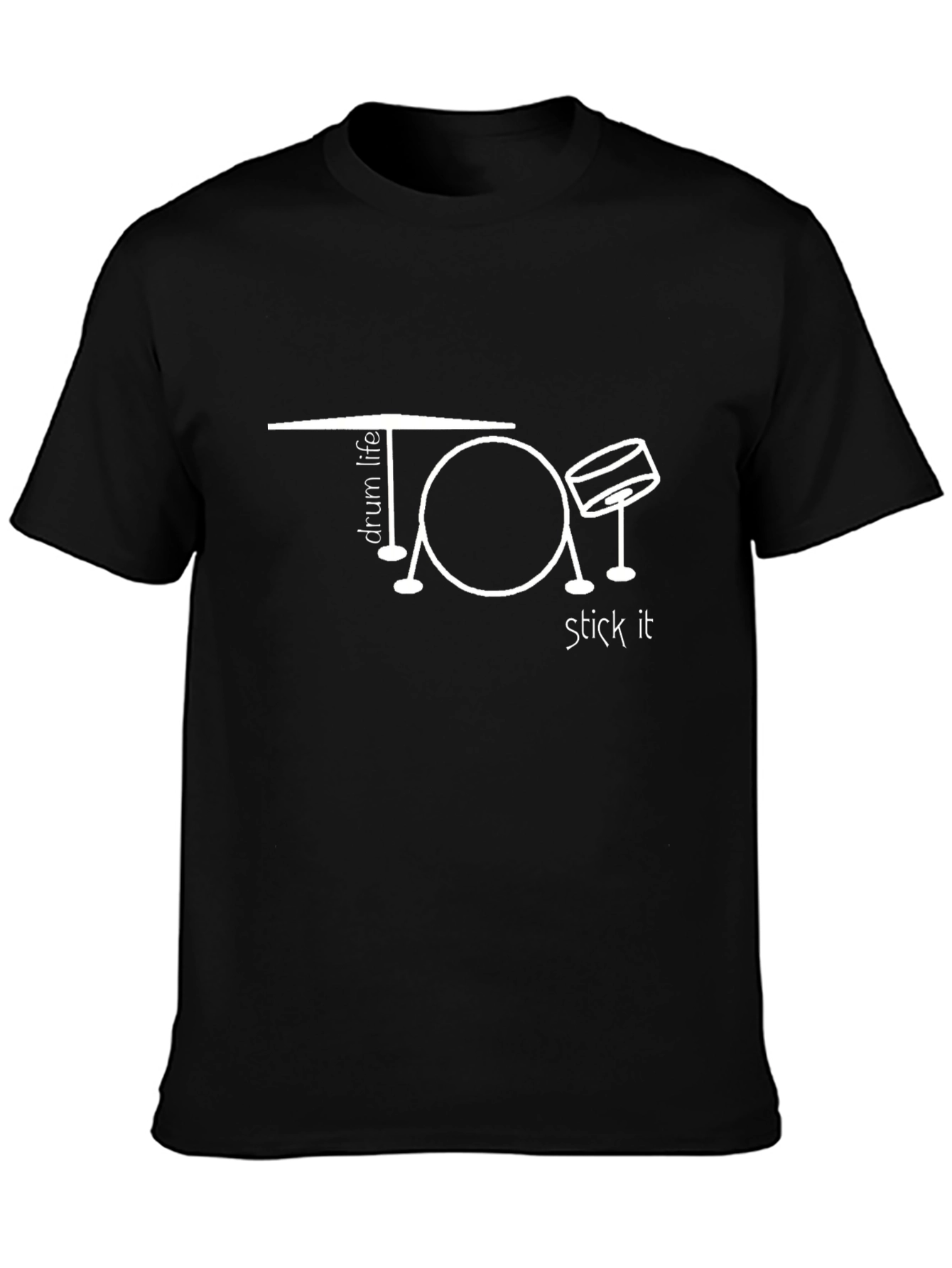 Drum Life T-Shirt - Stick It Drumming Tee