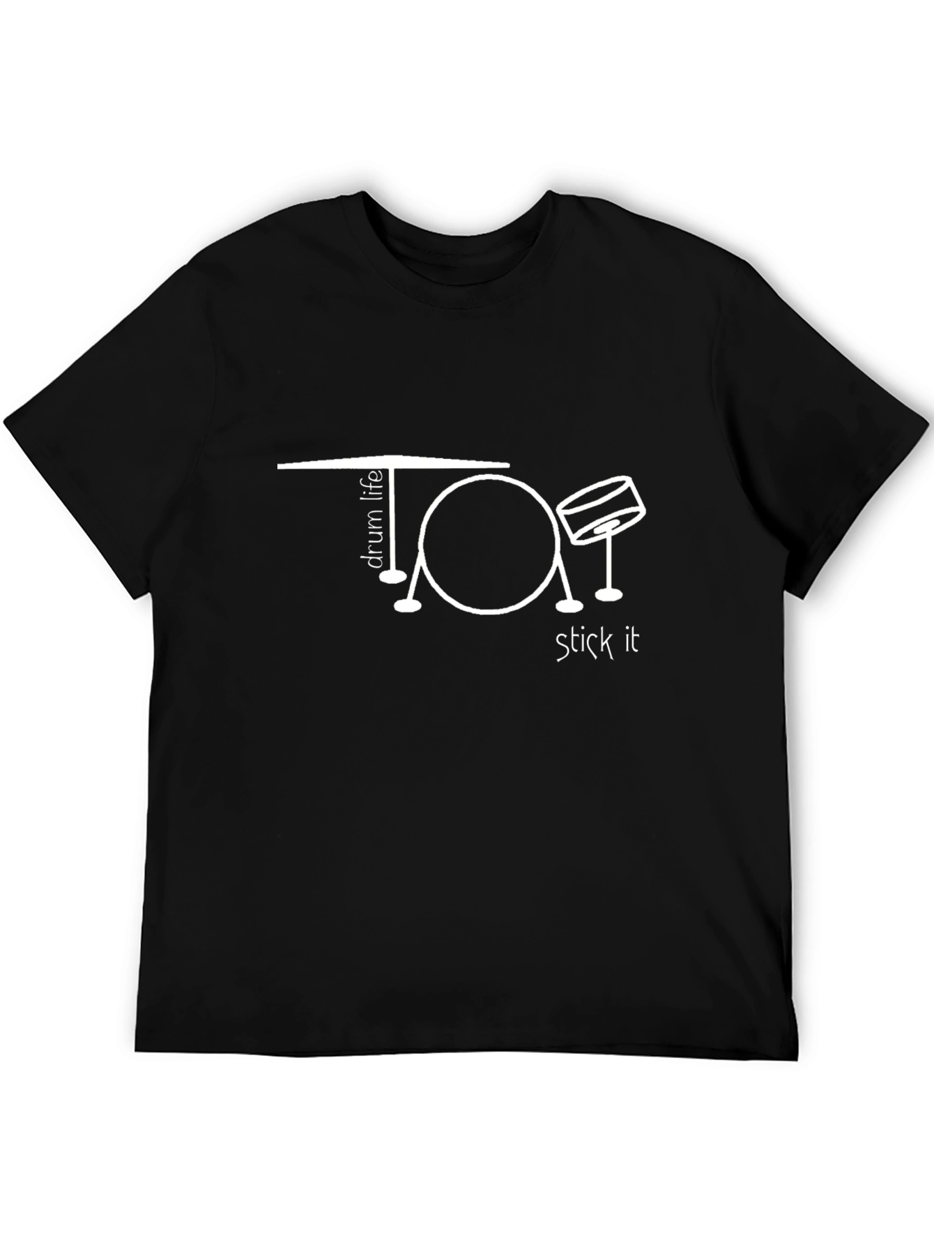 Drum Life T-Shirt - Stick It Drumming Tee