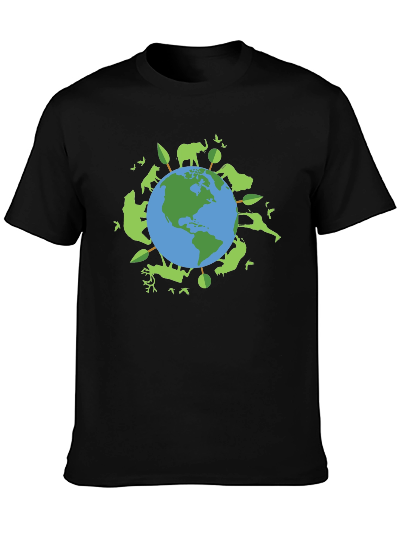 Earth Day T-Shirt: Animals & Trees