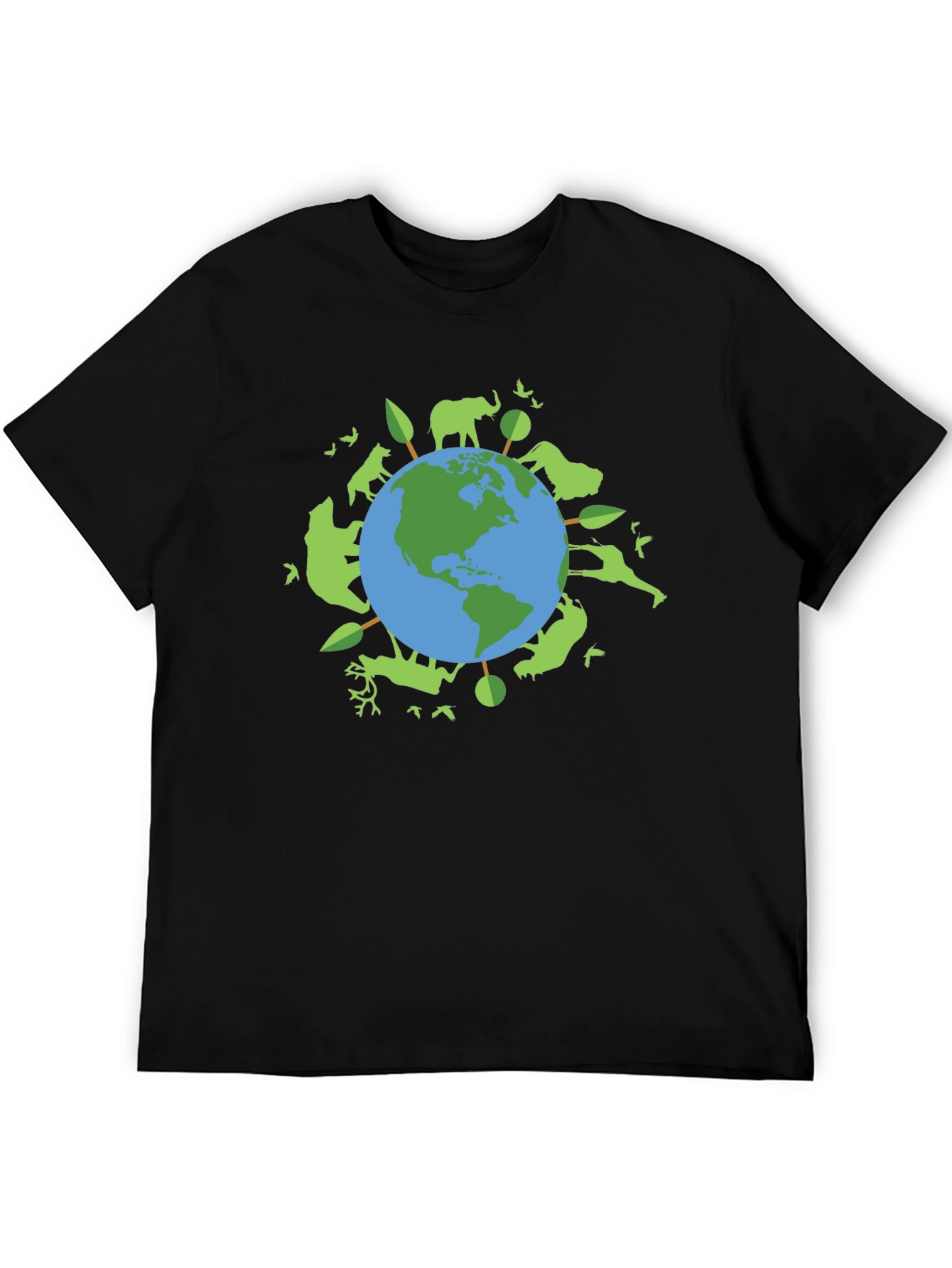 Earth Day T-Shirt: Animals & Trees