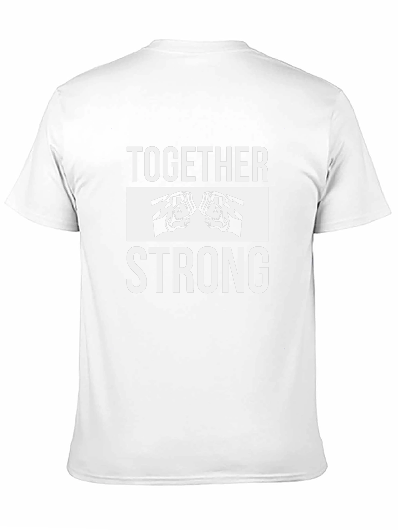 Together Strong Black Graphic Tee