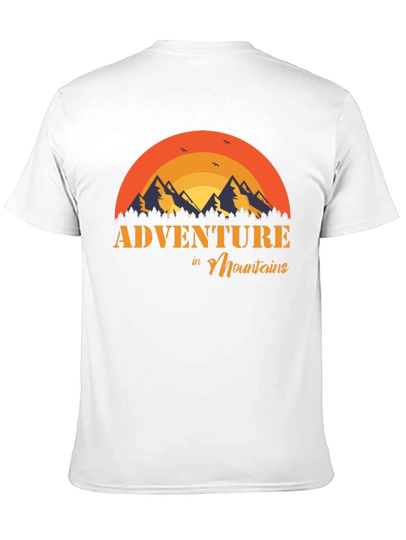 Adventure in Mountains Graphic T-Shirt