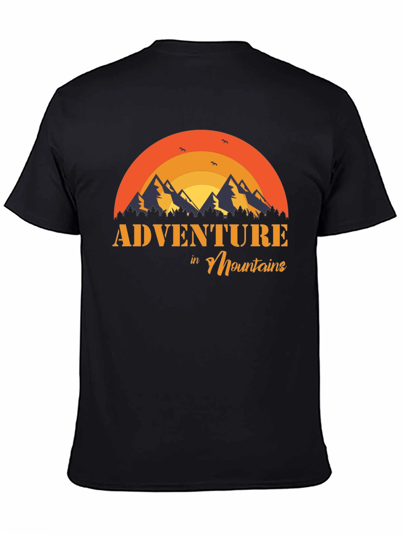 Adventure in Mountains Graphic T-Shirt