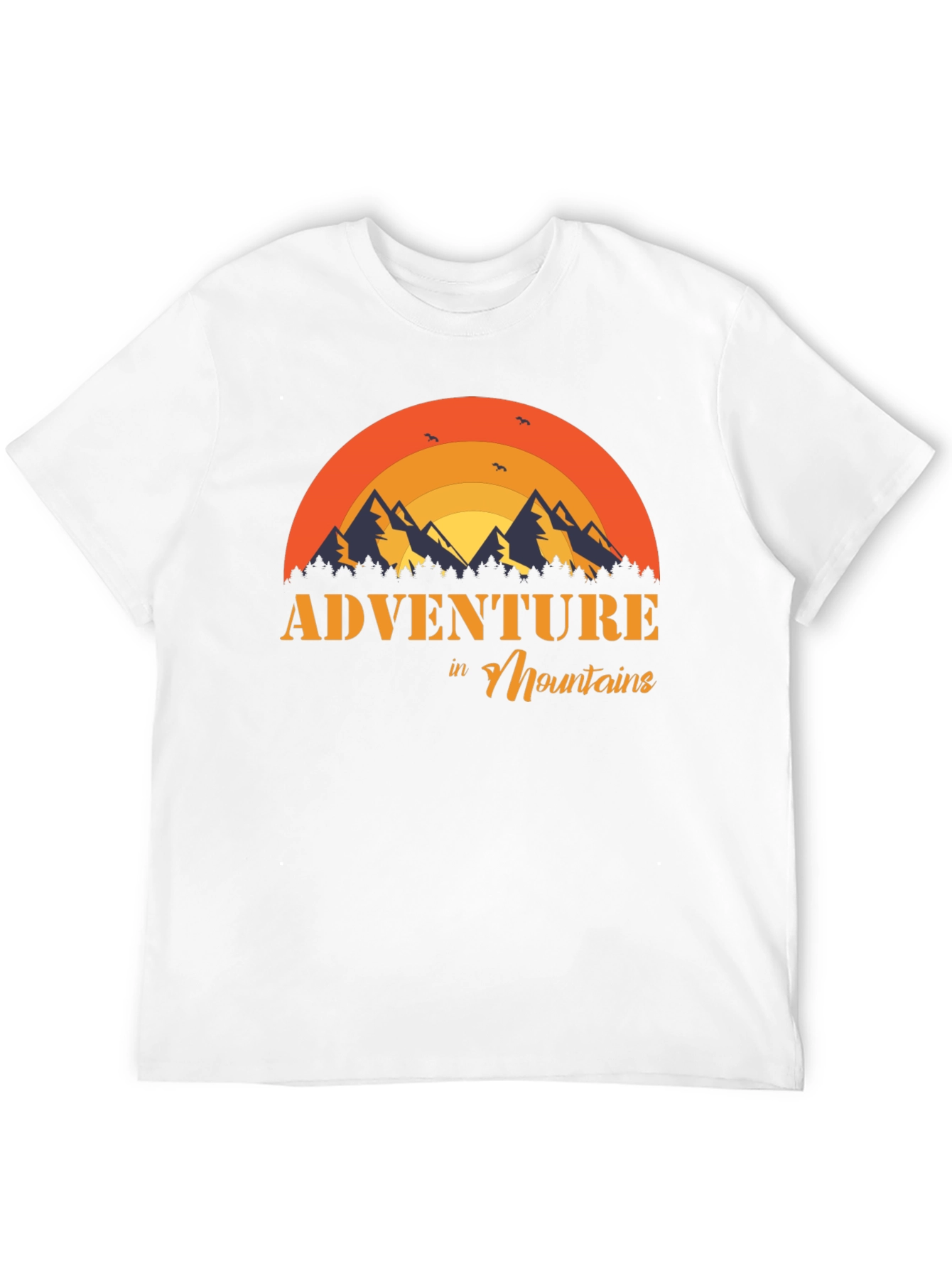 Adventure in Mountains Graphic T-Shirt