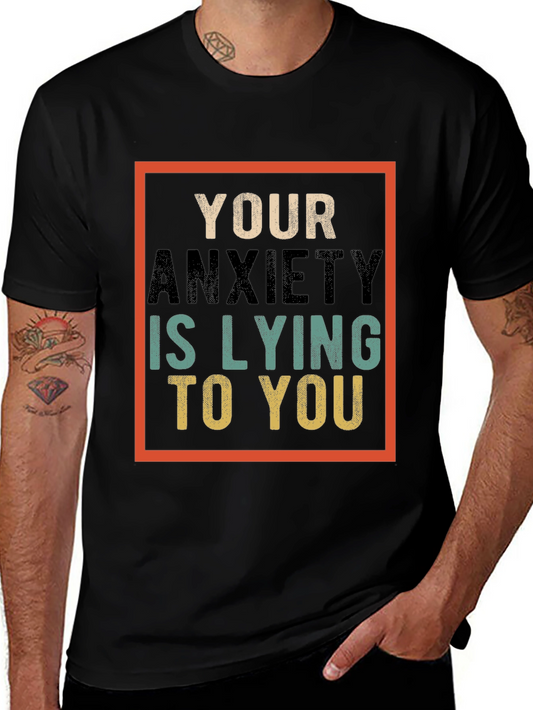 Anxiety Awareness Graphic T-Shirt