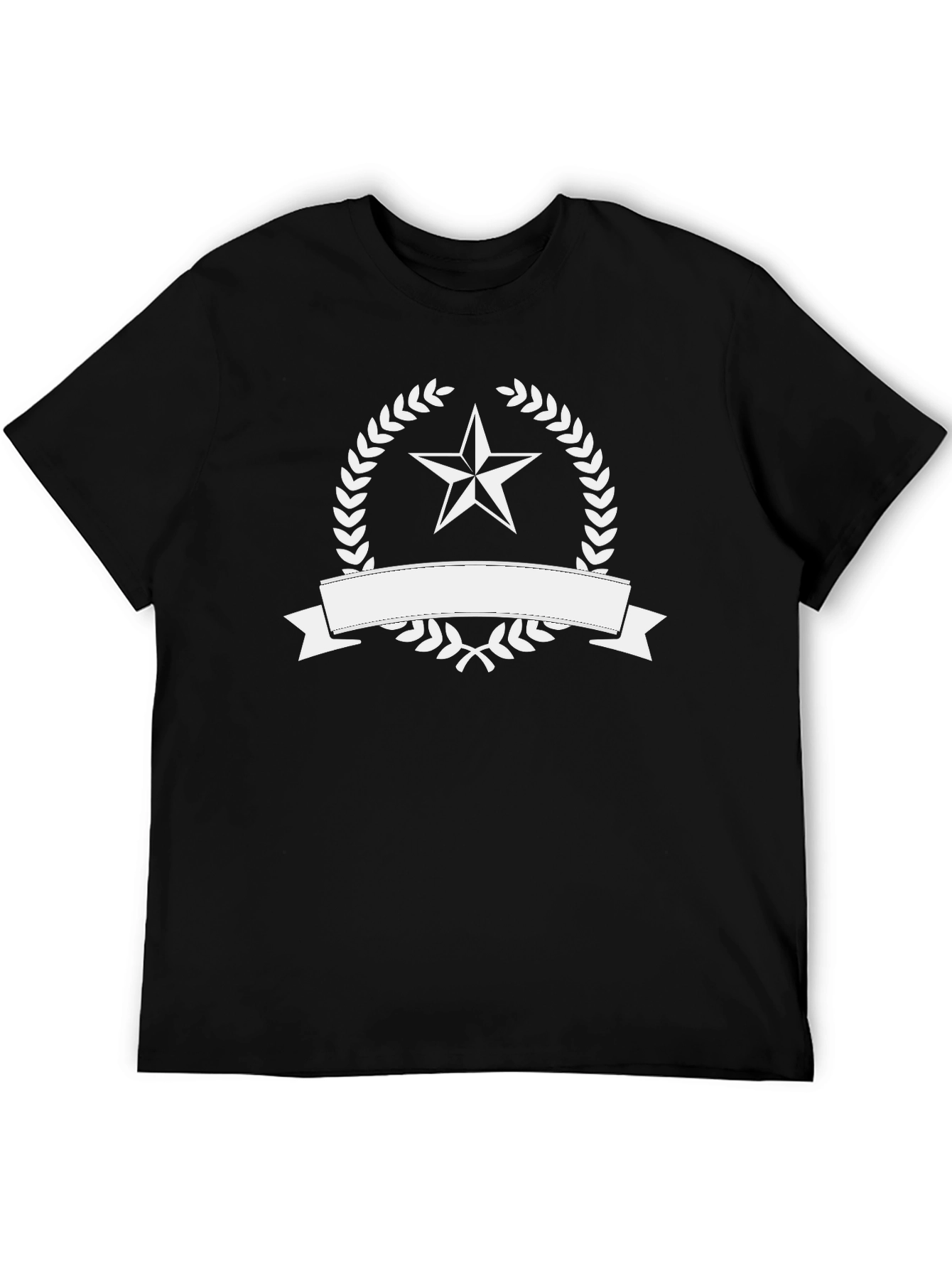 Star Emblem Black T-Shirt