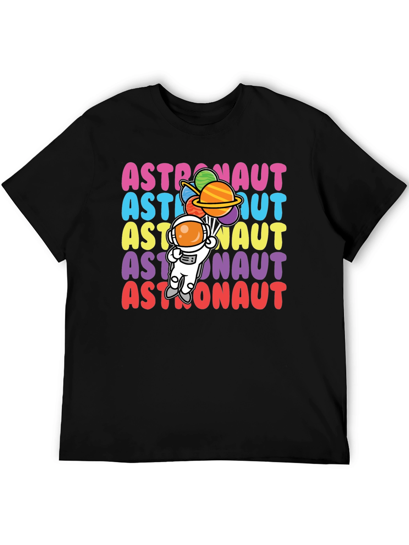 Astronaut T-Shirt - Space Theme Graphic Tee