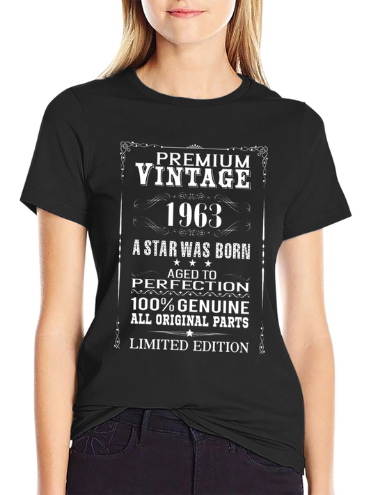 Premium Vintage 1963 Graphic T-Shirt