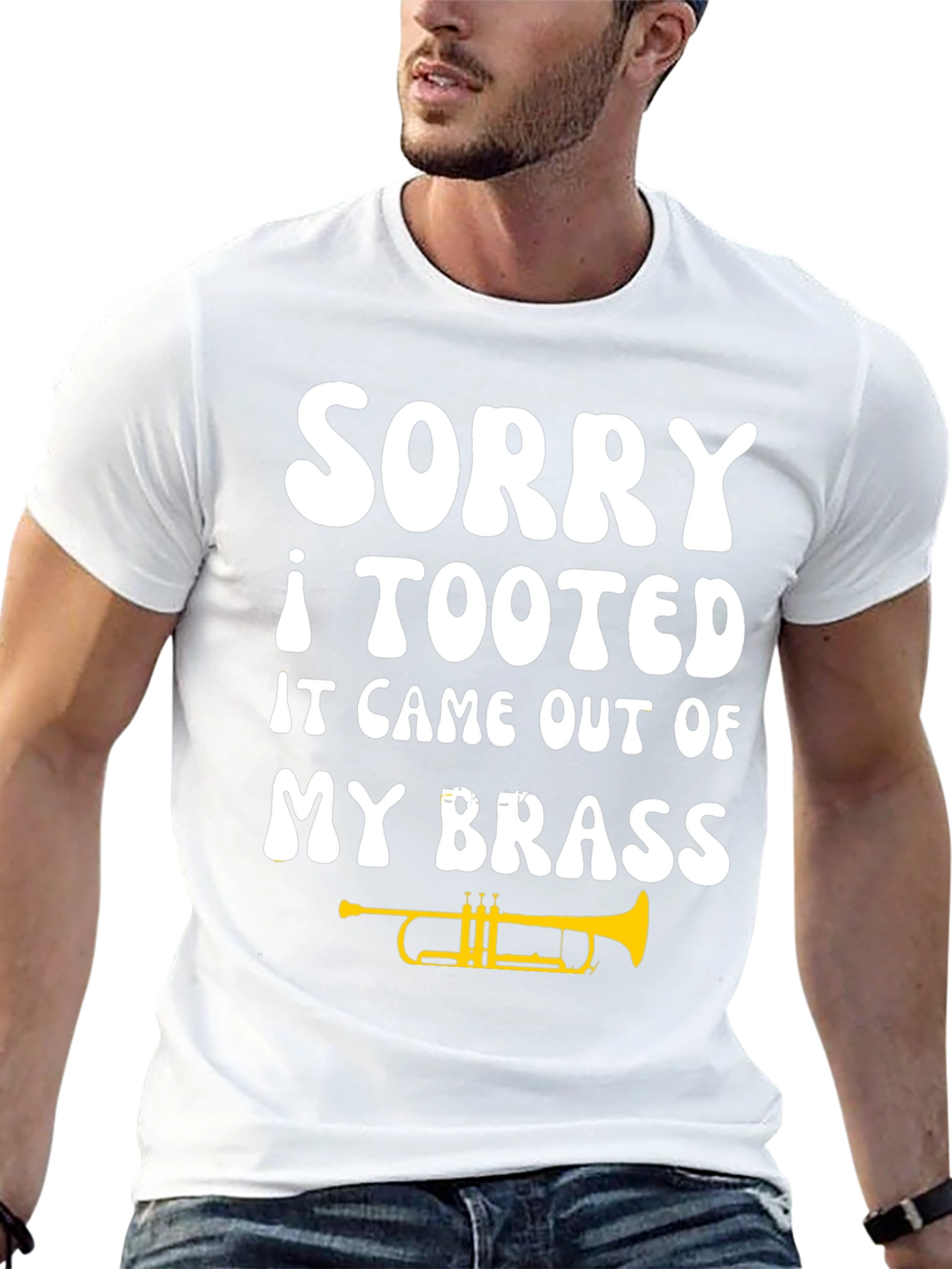 Sorry I Tooted Brass T-Shirt