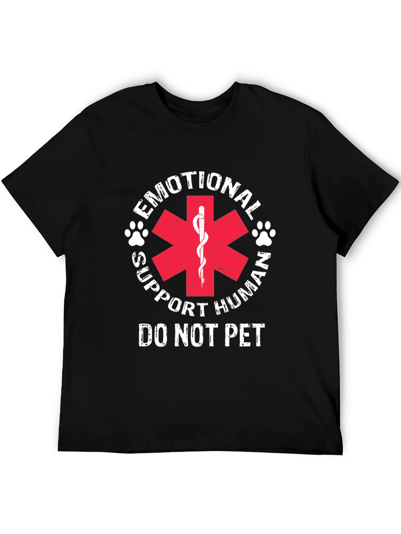Emotional Support Human T-Shirt - Do Not Pet