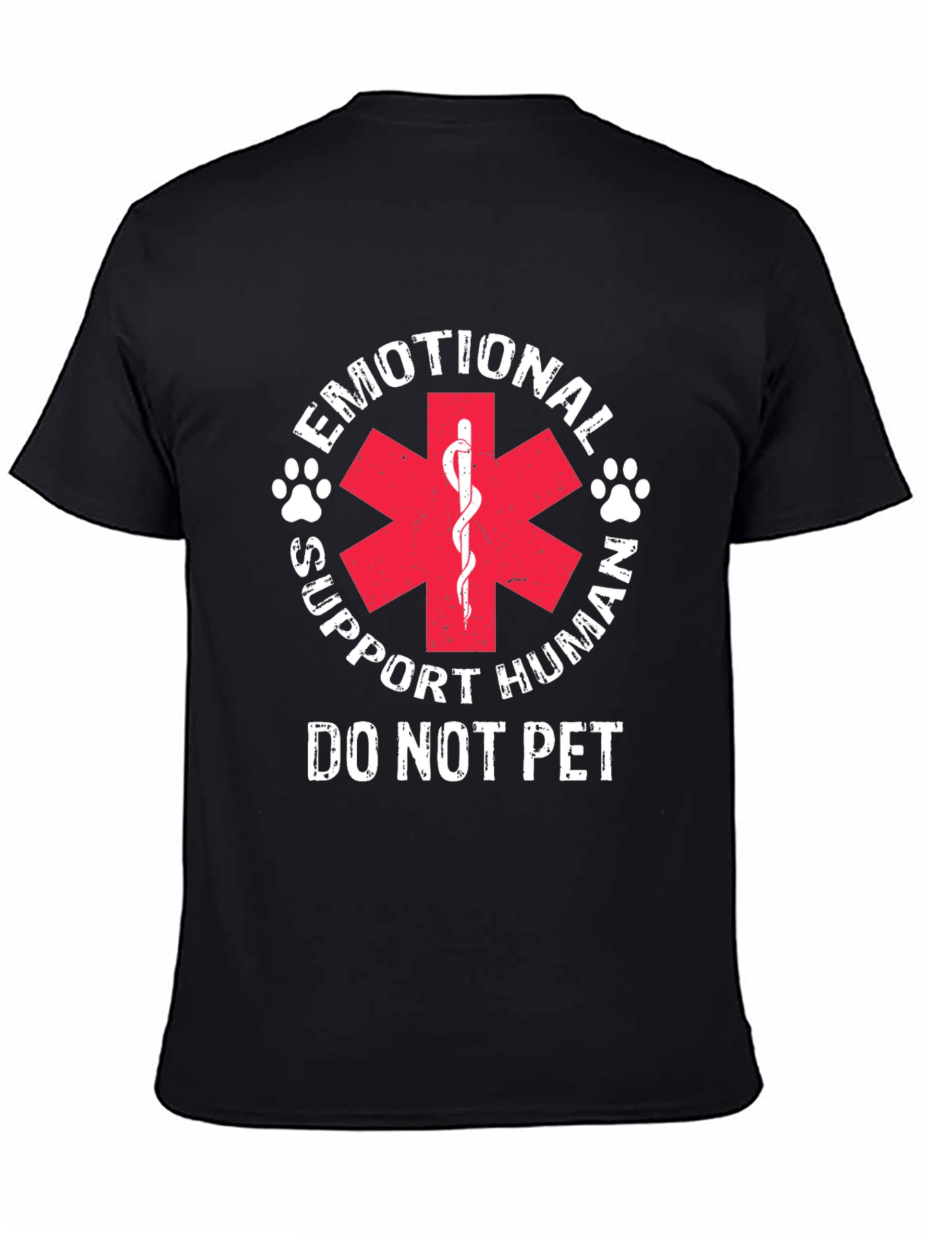 Emotional Support Human T-Shirt - Do Not Pet